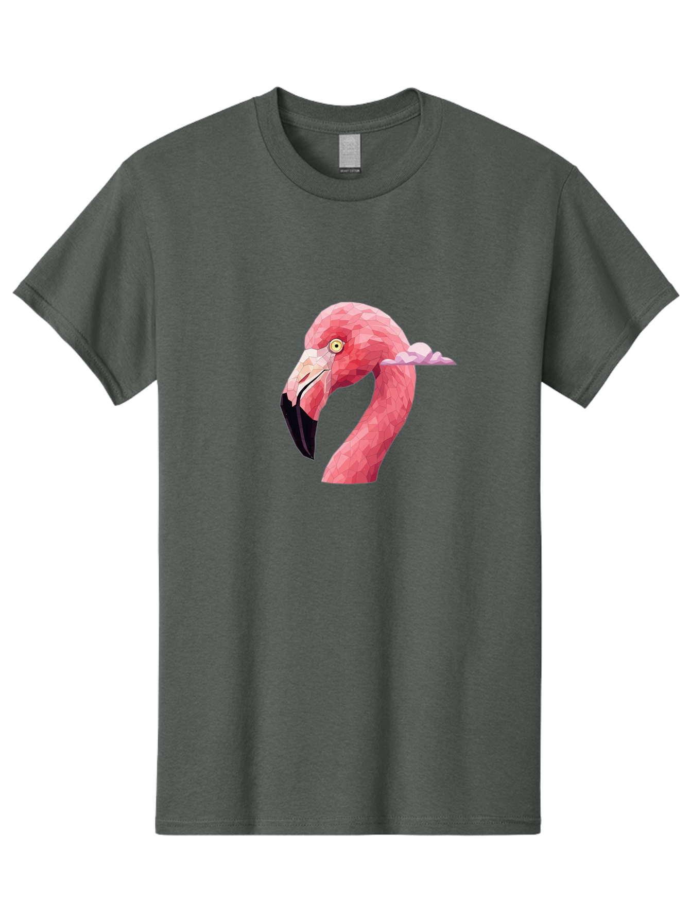 Flamingo-Head Men'S Graphic Tee, 100% Cotton, Comfortable Casual Summer Wear, Machine Washable, Vintage Camera, Old Camera, Antique Camera, Black Camera, Classic Photography, Photography Equipment, Nostalgic Device, Film Camera, Camera Art Bai842