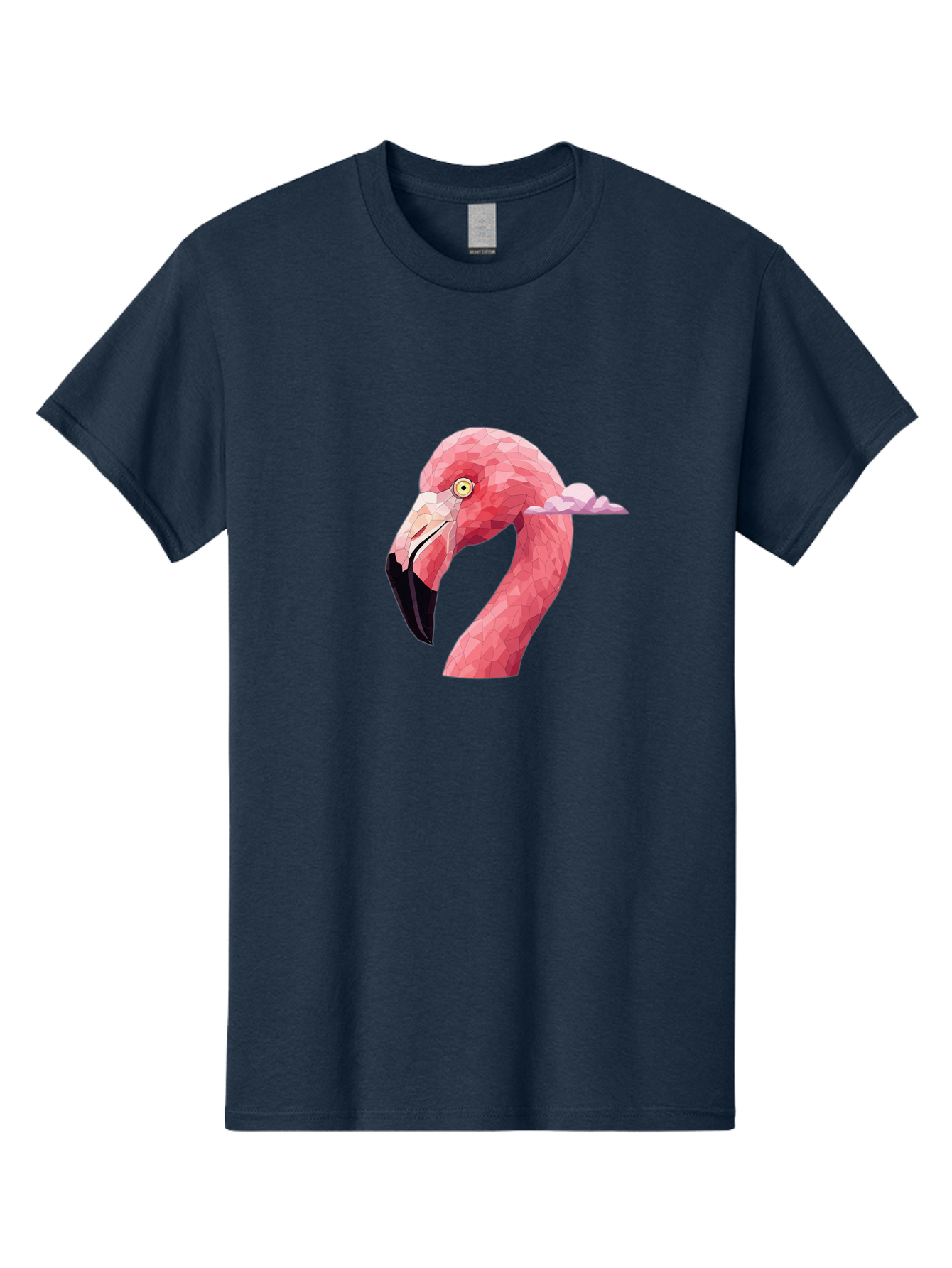 Flamingo-Head Men'S Graphic Tee, 100% Cotton, Comfortable Casual Summer Wear, Machine Washable, Vintage Camera, Old Camera, Antique Camera, Black Camera, Classic Photography, Photography Equipment, Nostalgic Device, Film Camera, Camera Art Bai842