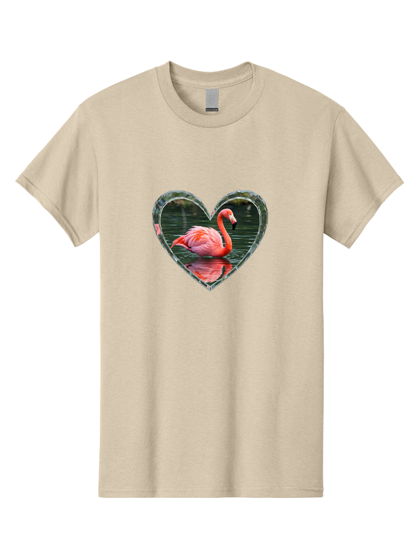 Flamingo-Heart Men'S Graphic Tee, 100% Cotton, Comfortable Casual Summer Wear, Machine Washable, Vintage Camera, Old Camera, Antique Camera, Black Camera, Classic Photography, Photography Equipment, Nostalgic Device, Film Camera, Camera Art Bai843
