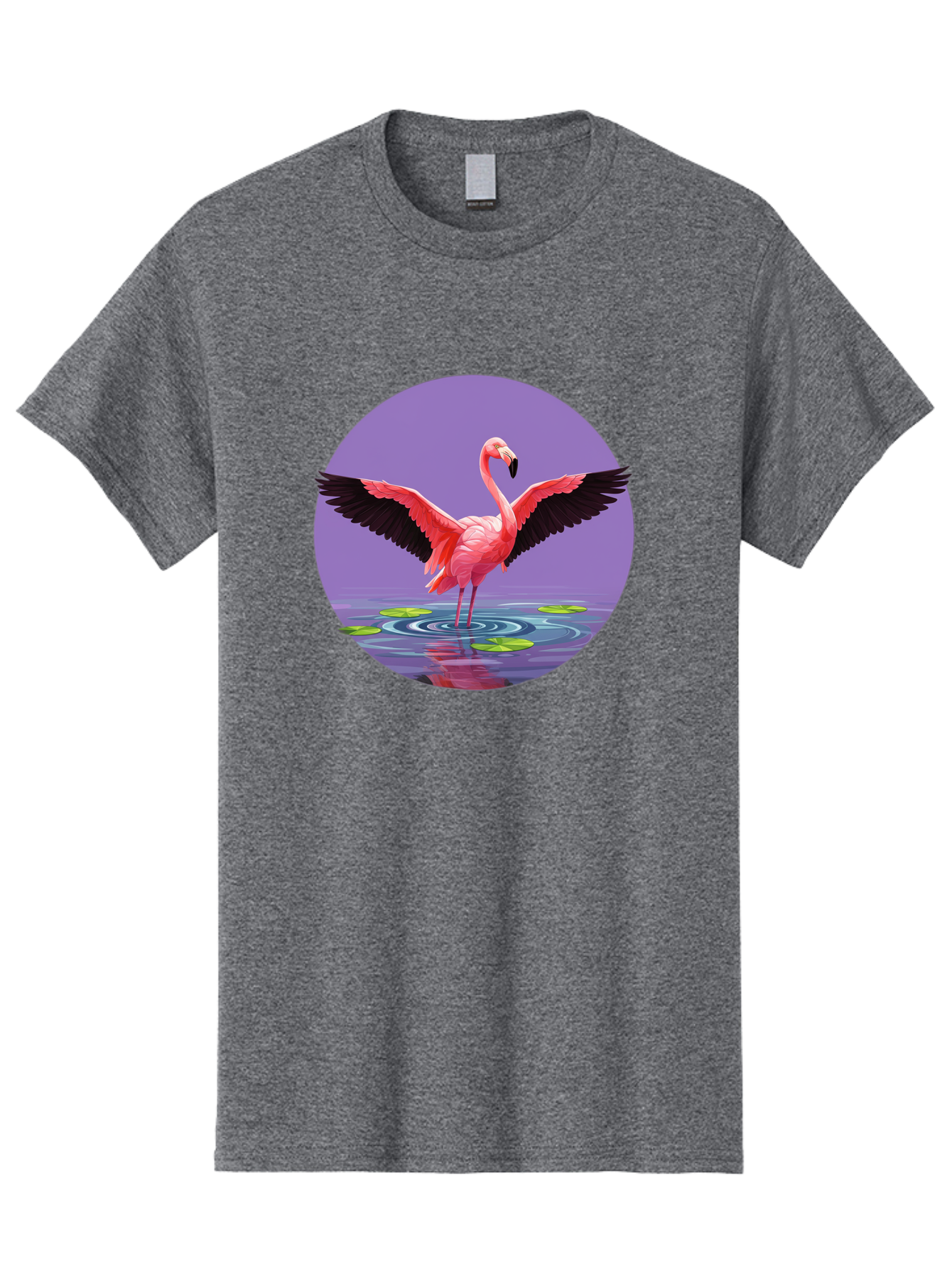 Flamingo-In-Water Men'S Graphic Tee, 100% Cotton, Comfortable Casual Summer Wear, Machine Washable, Vintage Camera, Old Camera, Antique Camera, Black Camera, Classic Photography, Photography Equipment, Nostalgic Device, Film Camera, Camera Art Bai845