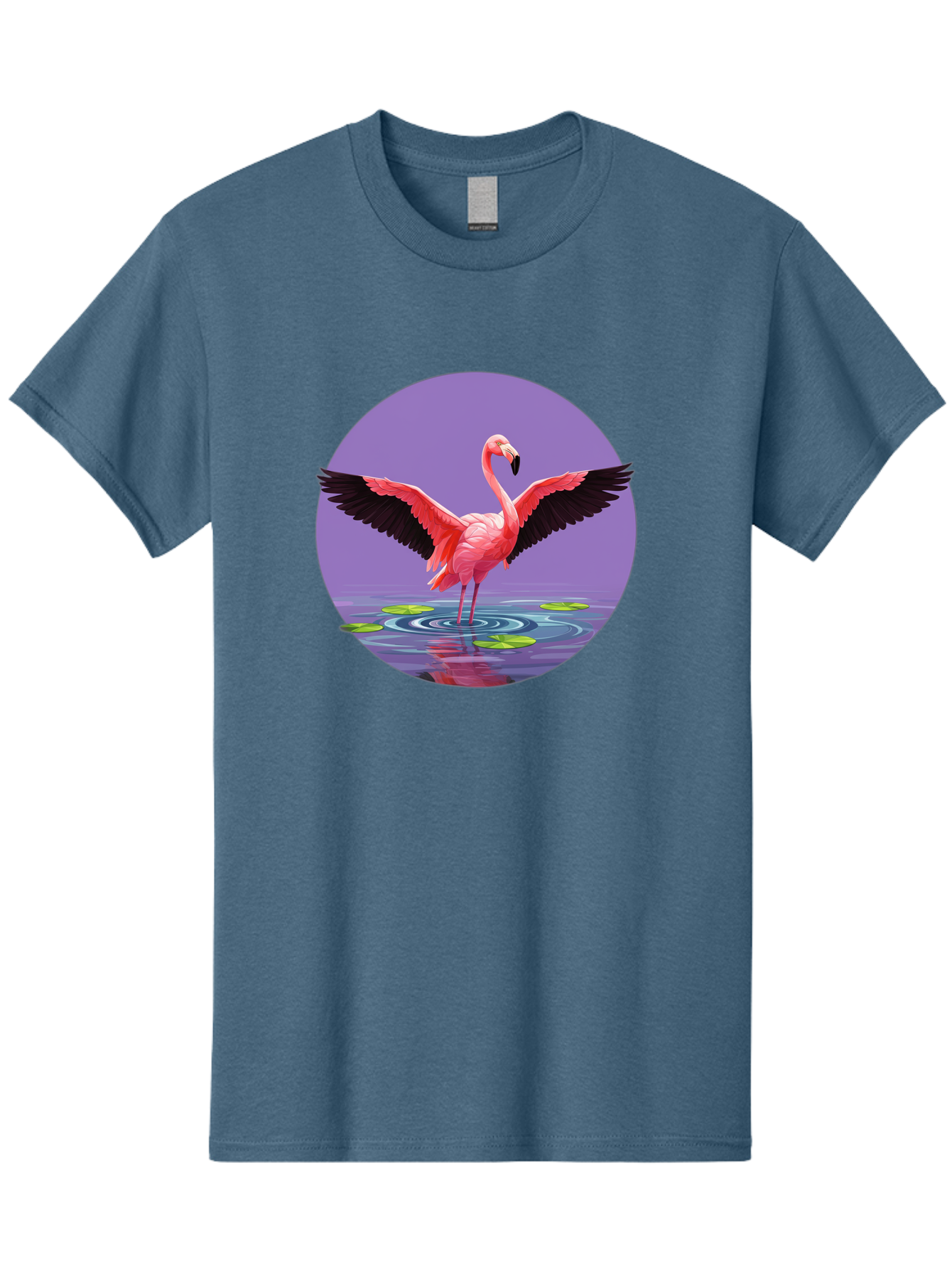 Flamingo-In-Water Men'S Graphic Tee, 100% Cotton, Comfortable Casual Summer Wear, Machine Washable, Vintage Camera, Old Camera, Antique Camera, Black Camera, Classic Photography, Photography Equipment, Nostalgic Device, Film Camera, Camera Art Bai845