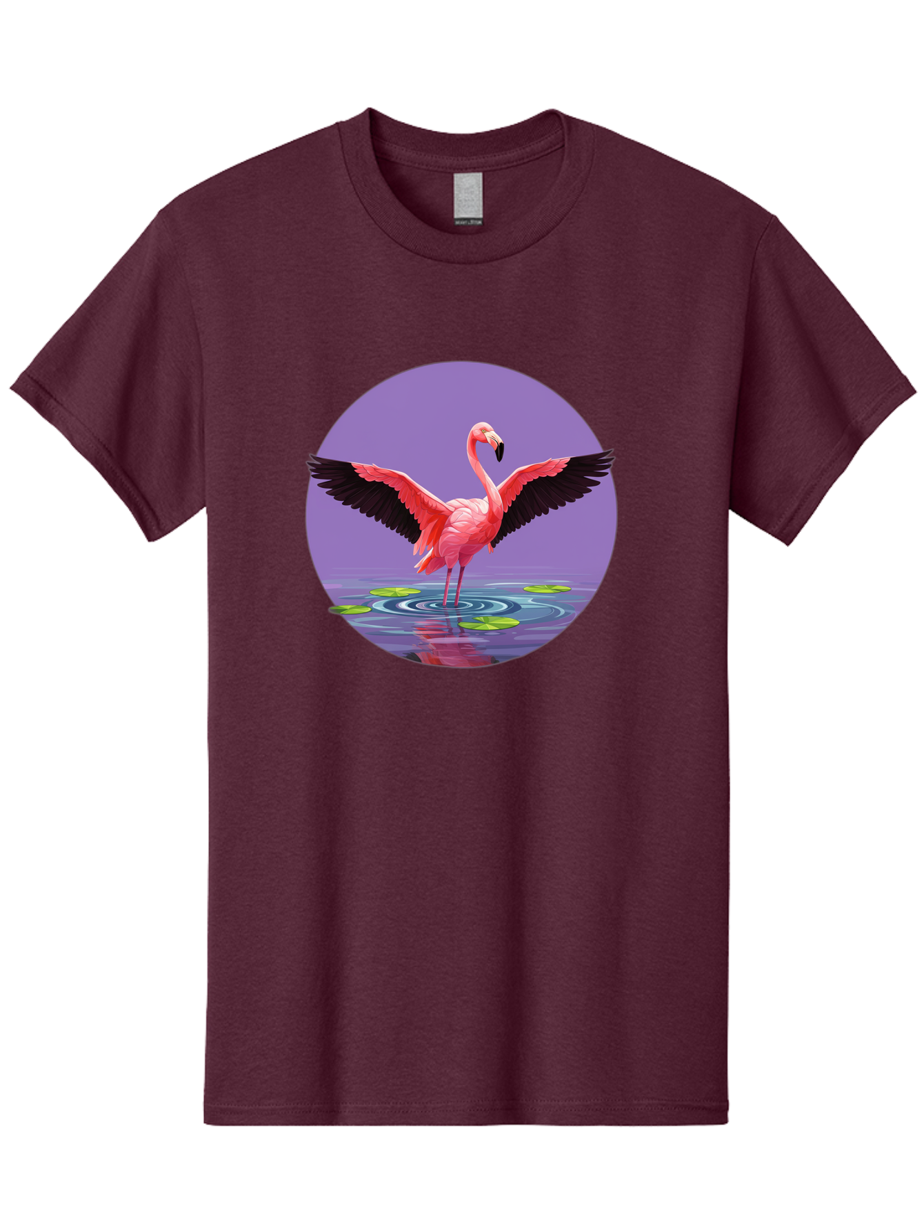 Flamingo-In-Water Men'S Graphic Tee, 100% Cotton, Comfortable Casual Summer Wear, Machine Washable, Vintage Camera, Old Camera, Antique Camera, Black Camera, Classic Photography, Photography Equipment, Nostalgic Device, Film Camera, Camera Art Bai845