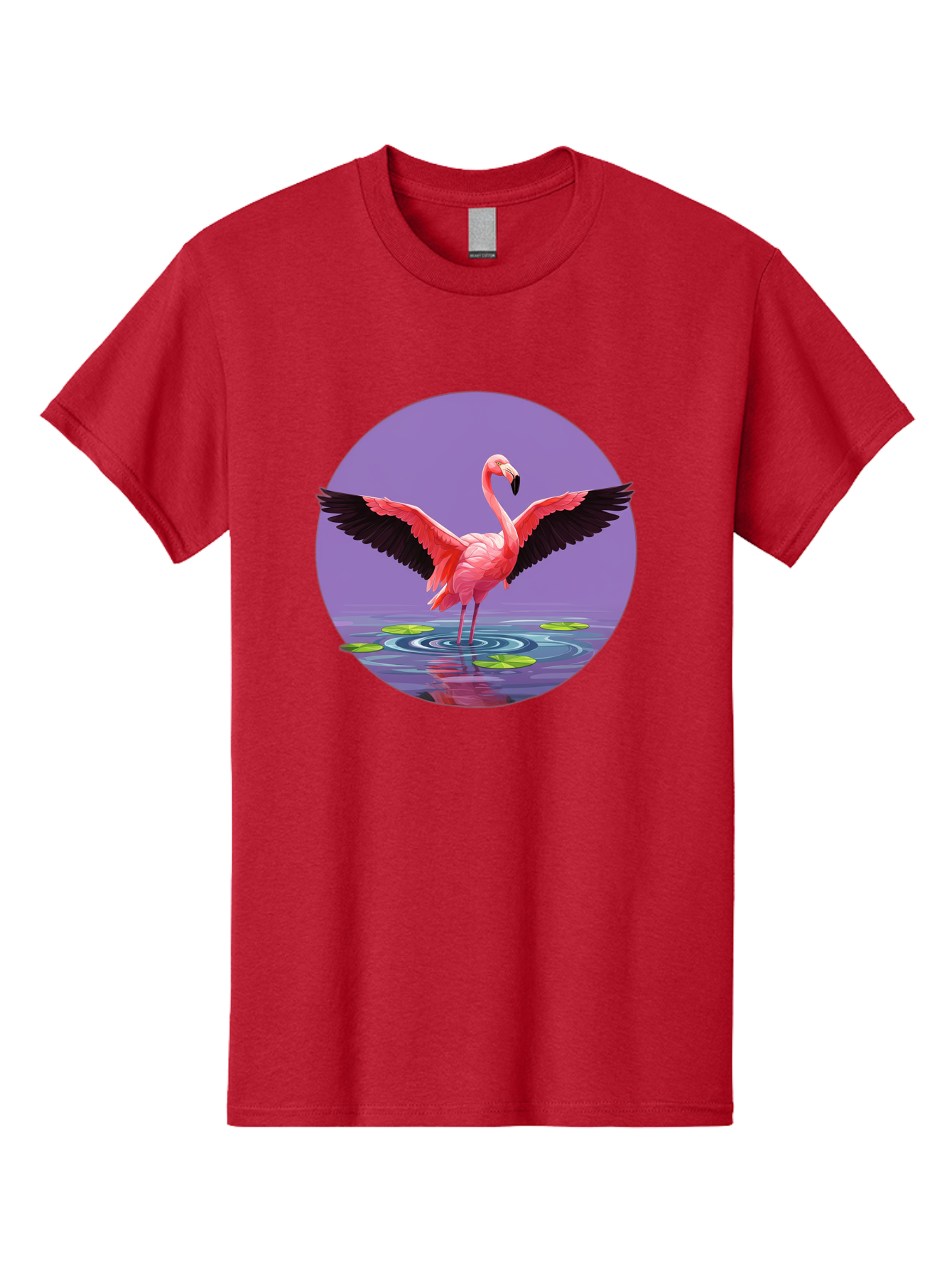Flamingo-In-Water Men'S Graphic Tee, 100% Cotton, Comfortable Casual Summer Wear, Machine Washable, Vintage Camera, Old Camera, Antique Camera, Black Camera, Classic Photography, Photography Equipment, Nostalgic Device, Film Camera, Camera Art Bai845