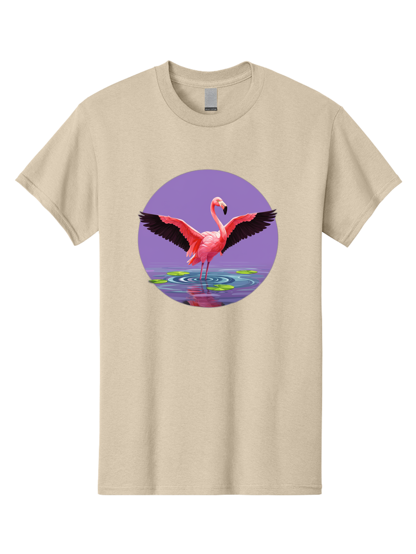 Flamingo-In-Water Men'S Graphic Tee, 100% Cotton, Comfortable Casual Summer Wear, Machine Washable, Vintage Camera, Old Camera, Antique Camera, Black Camera, Classic Photography, Photography Equipment, Nostalgic Device, Film Camera, Camera Art Bai845
