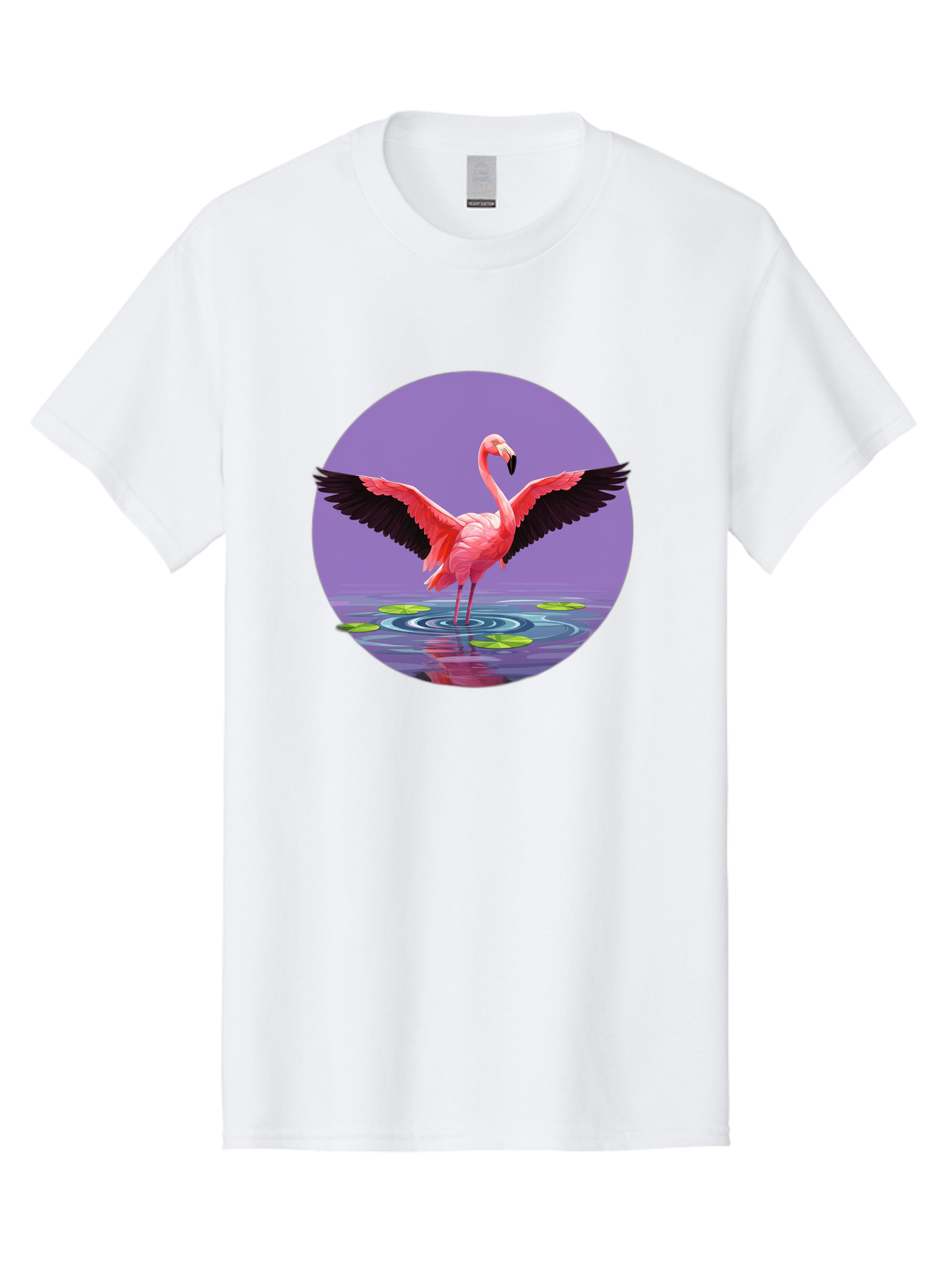Flamingo-In-Water Men'S Graphic Tee, 100% Cotton, Comfortable Casual Summer Wear, Machine Washable, Vintage Camera, Old Camera, Antique Camera, Black Camera, Classic Photography, Photography Equipment, Nostalgic Device, Film Camera, Camera Art Bai845