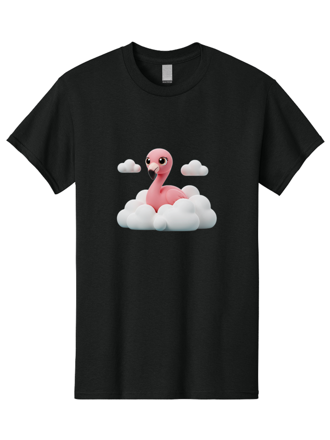 Flamingo-On-Cloud Men'S Graphic Tee, 100% Cotton, Comfortable Casual Summer Wear, Machine Washable, Vintage Camera, Old Camera, Antique Camera, Black Camera, Classic Photography, Photography Equipment, Nostalgic Device, Film Camera, Camera Art Bai846