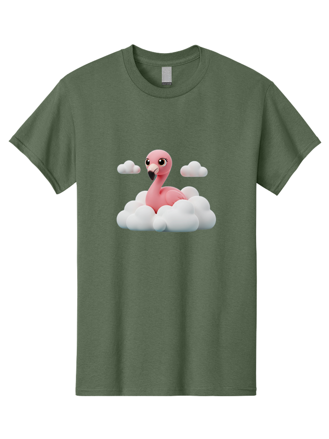 Flamingo-On-Cloud Men'S Graphic Tee, 100% Cotton, Comfortable Casual Summer Wear, Machine Washable, Vintage Camera, Old Camera, Antique Camera, Black Camera, Classic Photography, Photography Equipment, Nostalgic Device, Film Camera, Camera Art Bai846