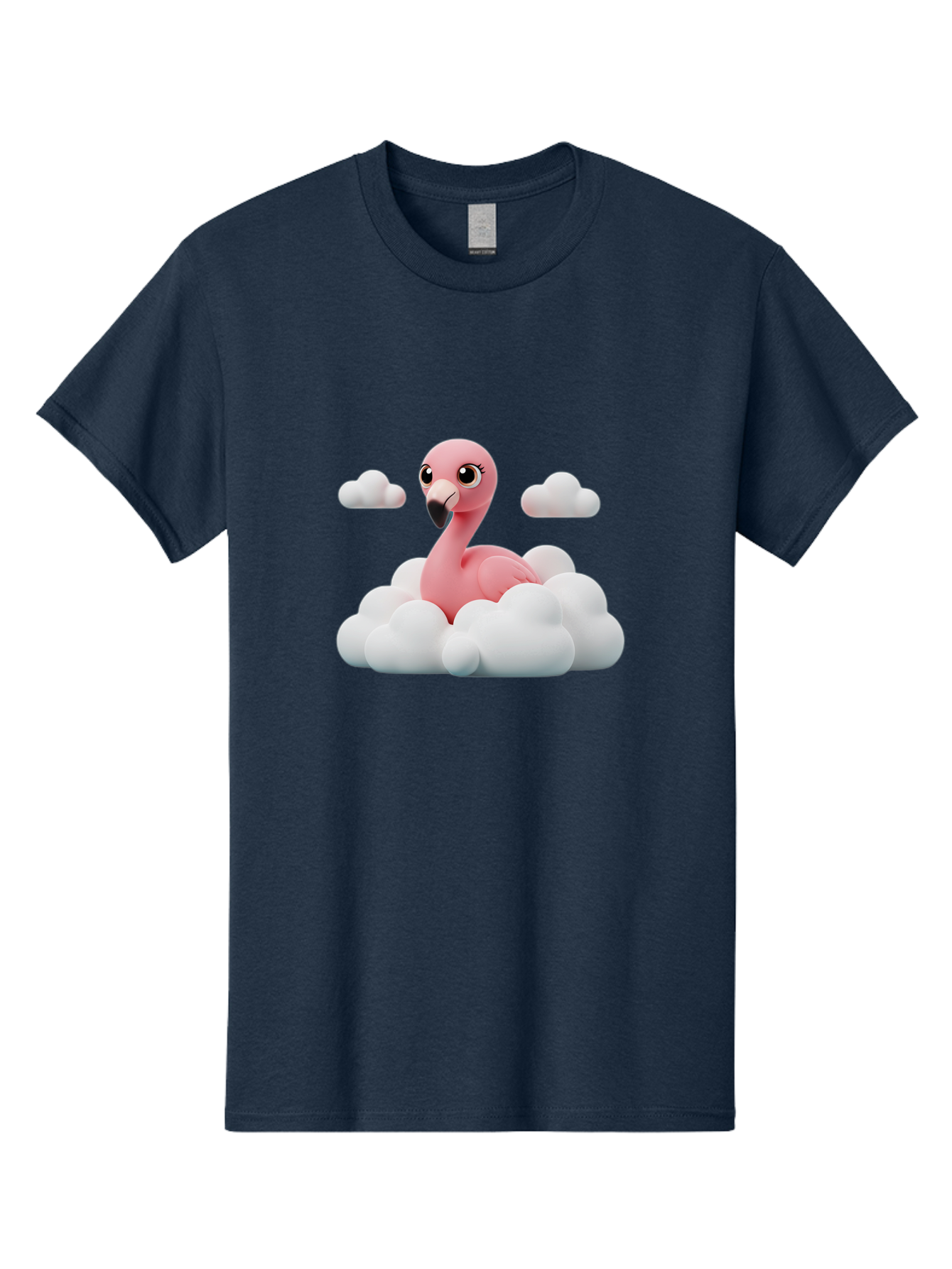 Flamingo-On-Cloud Men'S Graphic Tee, 100% Cotton, Comfortable Casual Summer Wear, Machine Washable, Vintage Camera, Old Camera, Antique Camera, Black Camera, Classic Photography, Photography Equipment, Nostalgic Device, Film Camera, Camera Art Bai846