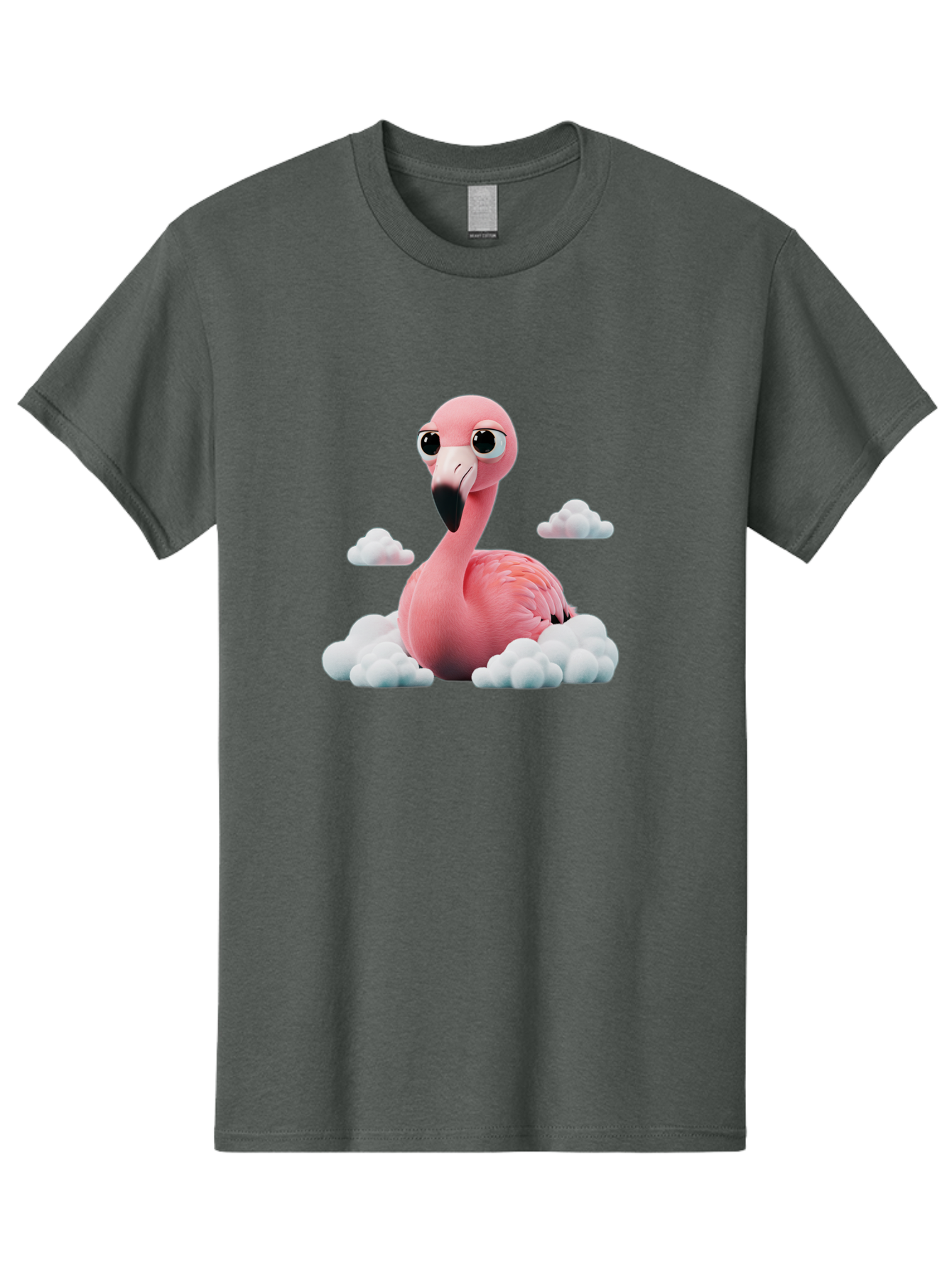 Flamingo-On-Clouds Men'S Graphic Tee, 100% Cotton, Comfortable Casual Summer Wear, Machine Washable, Vintage Camera, Old Camera, Antique Camera, Black Camera, Classic Photography, Photography Equipment, Nostalgic Device, Film Camera, Bai847