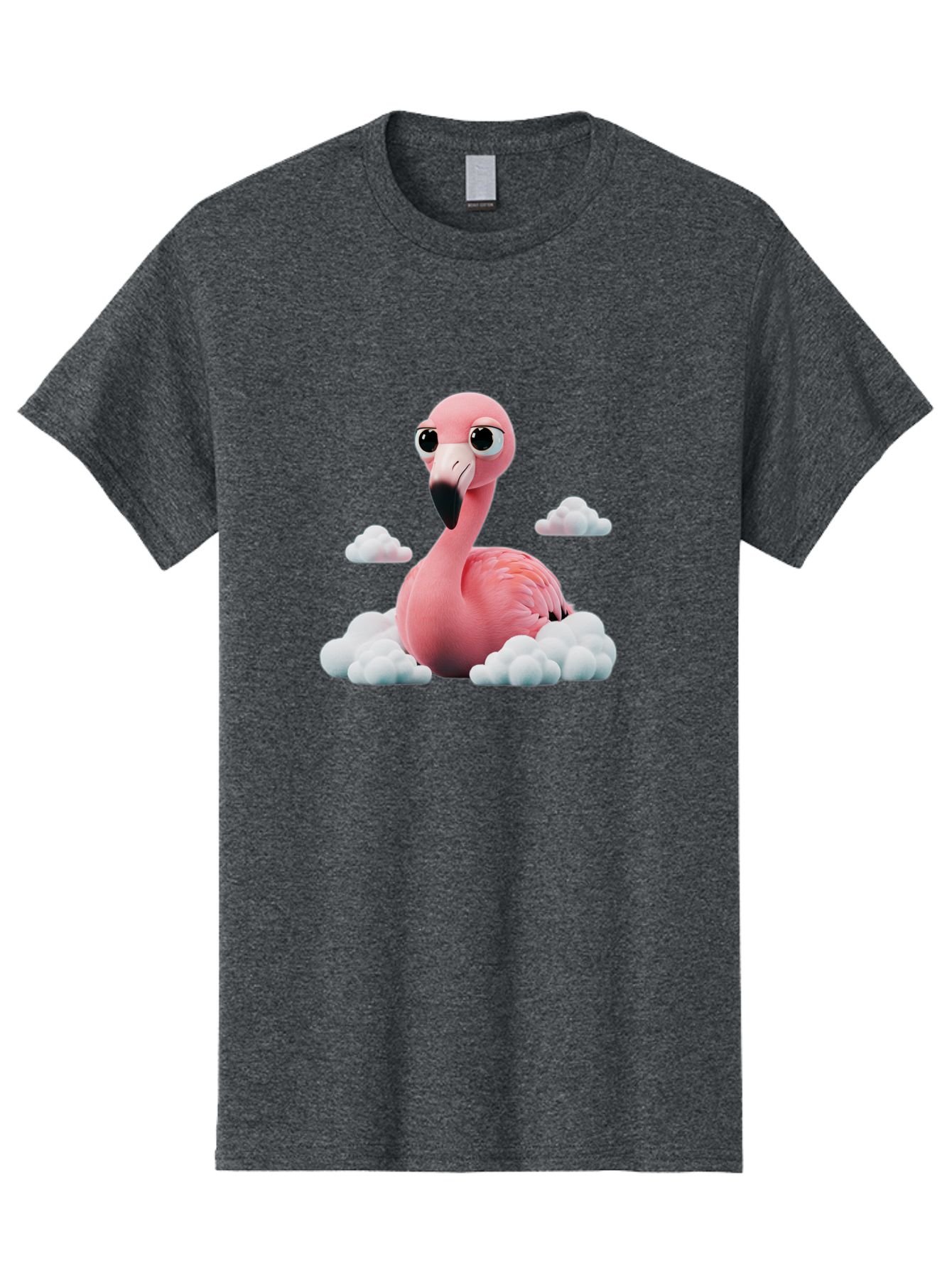 Flamingo-On-Clouds Men'S Graphic Tee, 100% Cotton, Comfortable Casual Summer Wear, Machine Washable, Vintage Camera, Old Camera, Antique Camera, Black Camera, Classic Photography, Photography Equipment, Nostalgic Device, Film Camera, Bai847