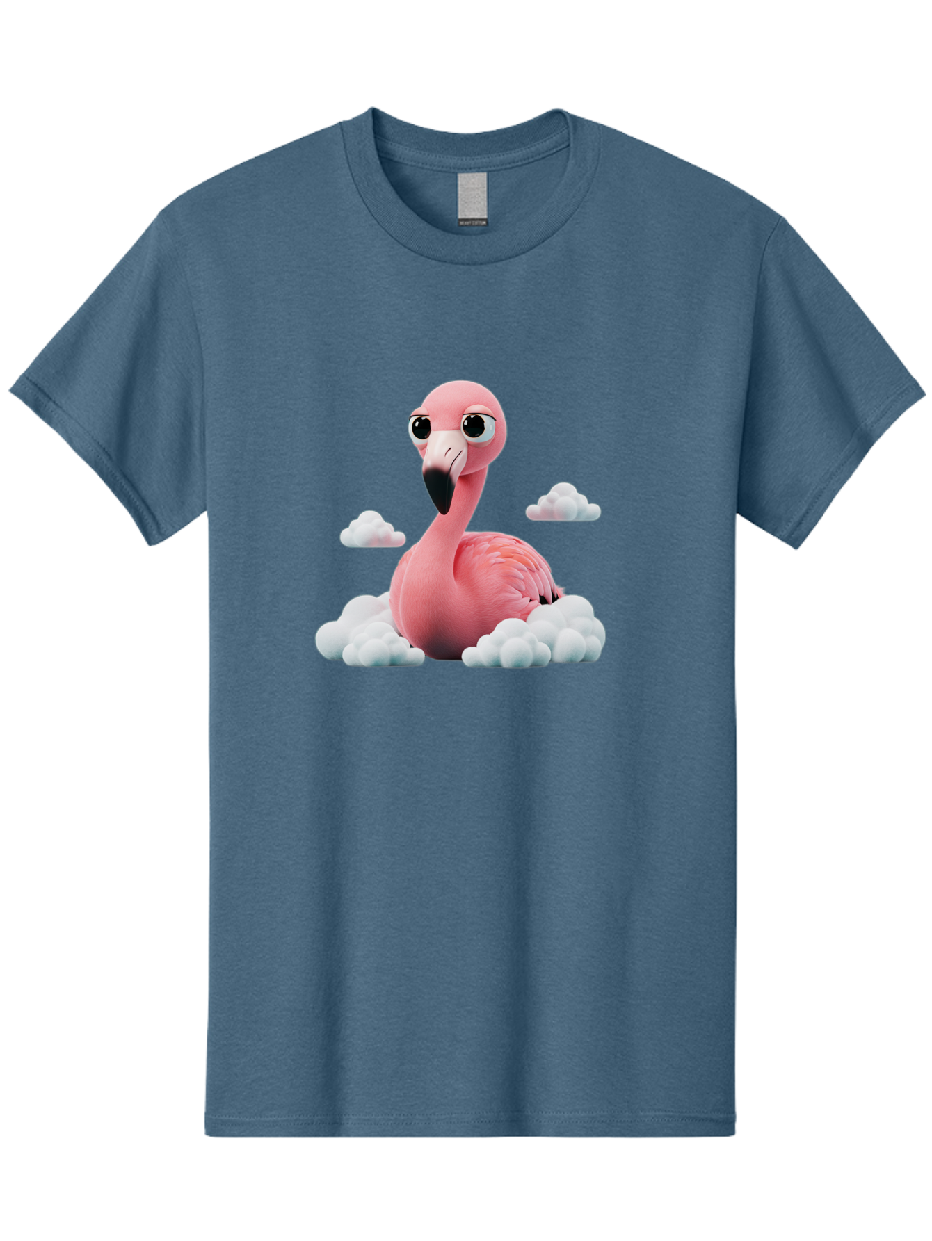 Flamingo-On-Clouds Men'S Graphic Tee, 100% Cotton, Comfortable Casual Summer Wear, Machine Washable, Vintage Camera, Old Camera, Antique Camera, Black Camera, Classic Photography, Photography Equipment, Nostalgic Device, Film Camera, Bai847
