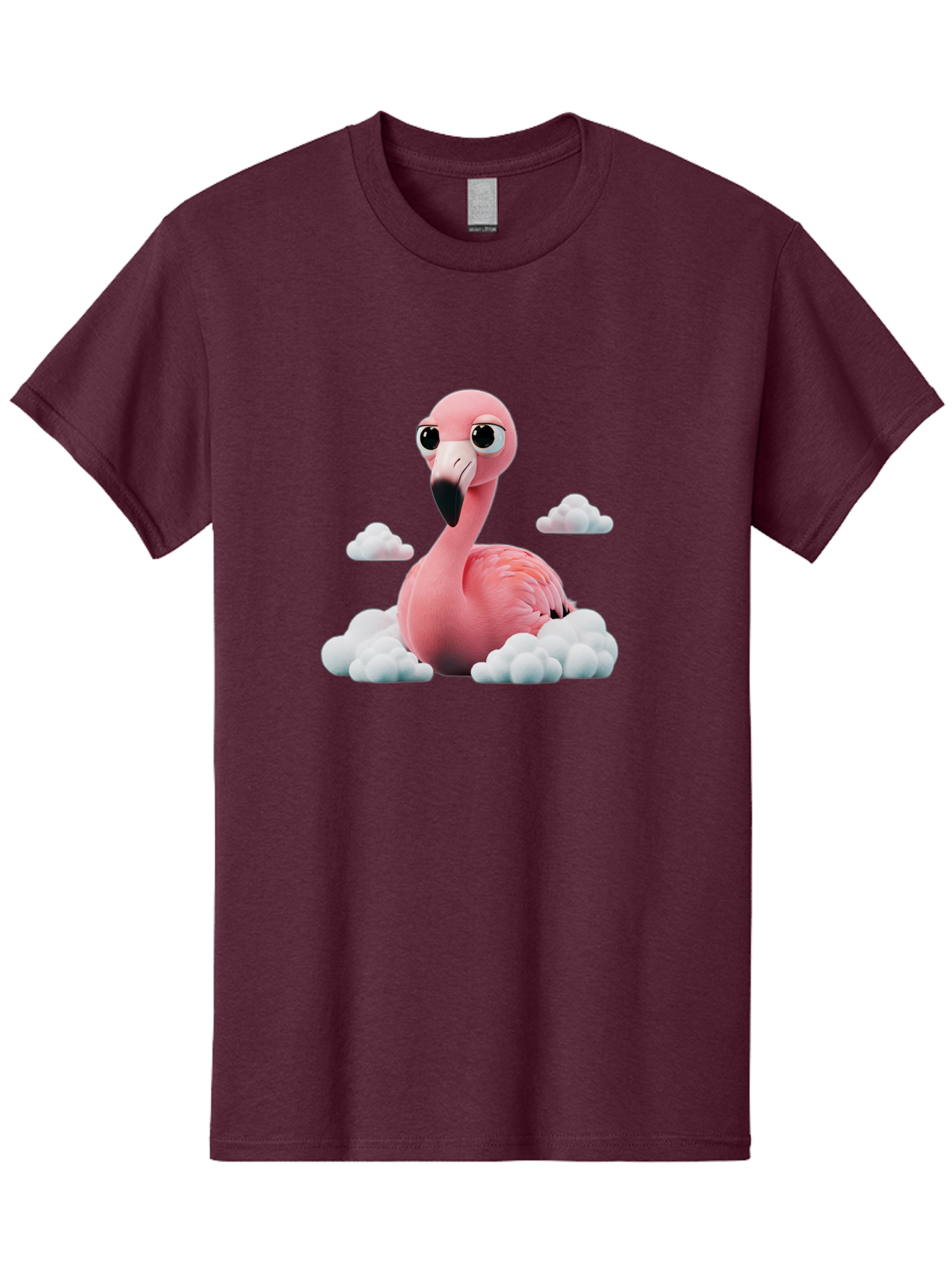 Flamingo-On-Clouds Men'S Graphic Tee, 100% Cotton, Comfortable Casual Summer Wear, Machine Washable, Vintage Camera, Old Camera, Antique Camera, Black Camera, Classic Photography, Photography Equipment, Nostalgic Device, Film Camera, Bai847