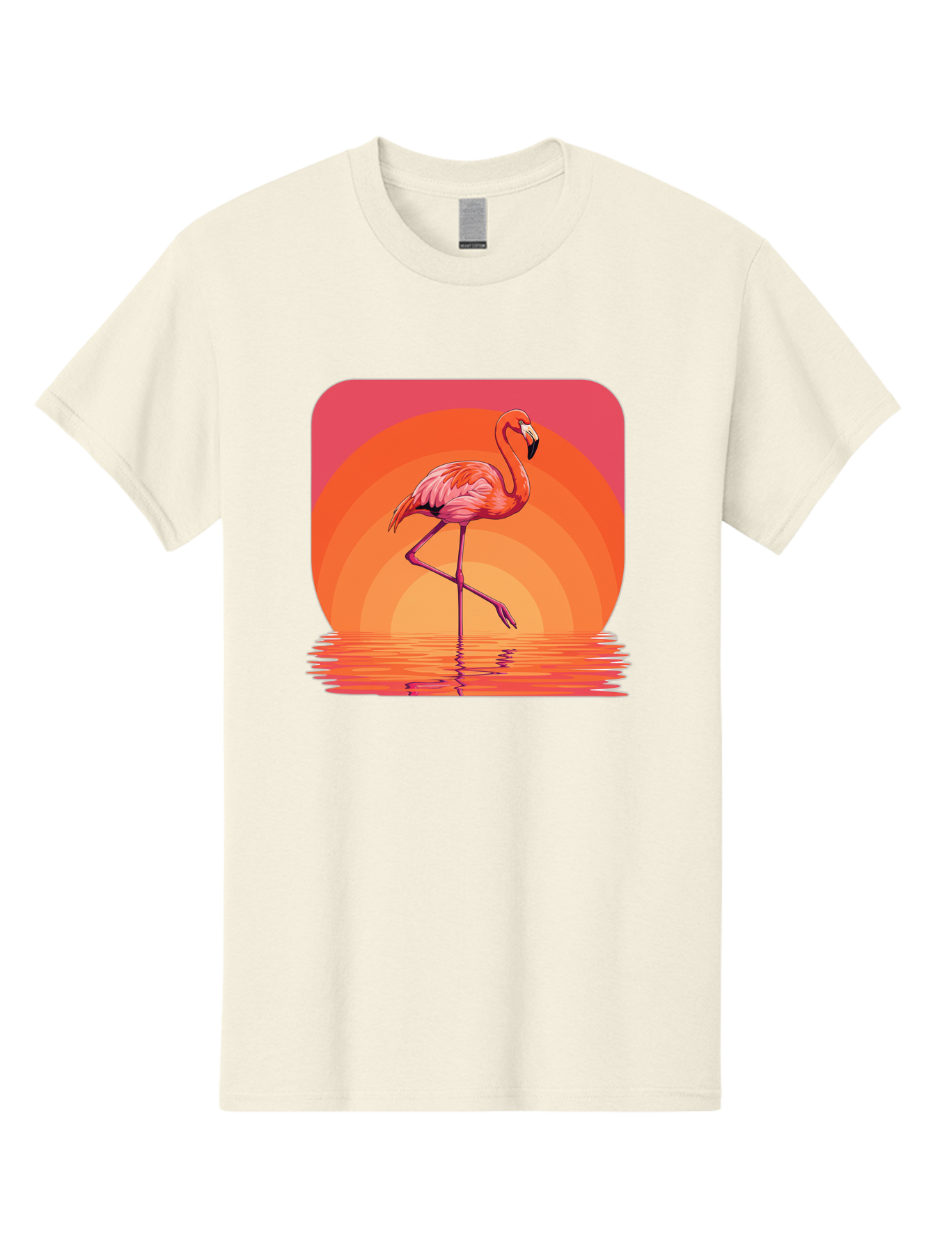 Flamingo-Retro Men'S Graphic Tee, 100% Cotton, Comfortable Casual Summer Wear, Machine Washable, Vintage Camera, Old Camera, Antique Camera, Black Camera, Classic Photography, Photography Equipment, Nostalgic Device, Film Camera, Camera Art Bai848