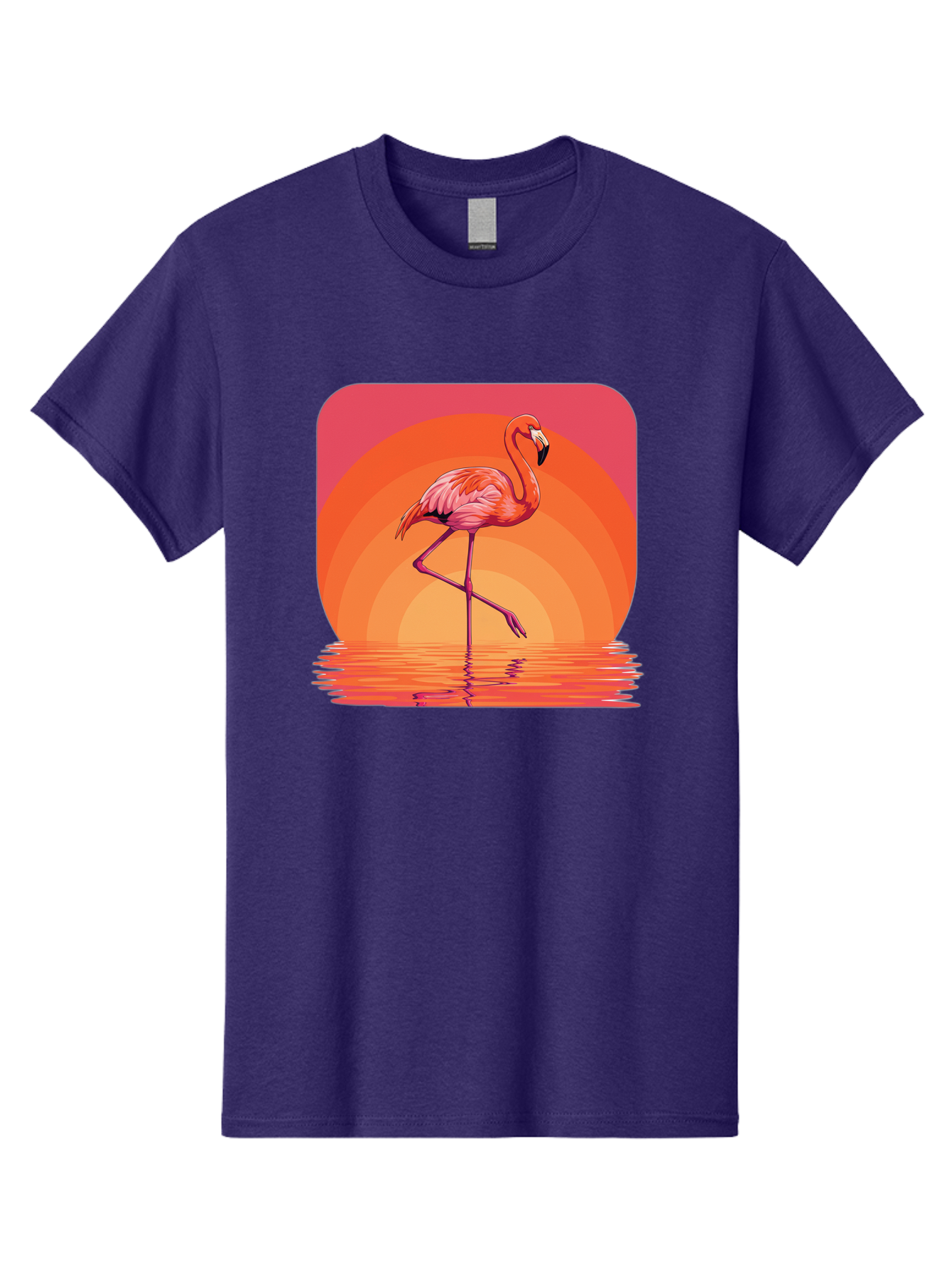 Flamingo-Retro Men'S Graphic Tee, 100% Cotton, Comfortable Casual Summer Wear, Machine Washable, Vintage Camera, Old Camera, Antique Camera, Black Camera, Classic Photography, Photography Equipment, Nostalgic Device, Film Camera, Camera Art Bai848