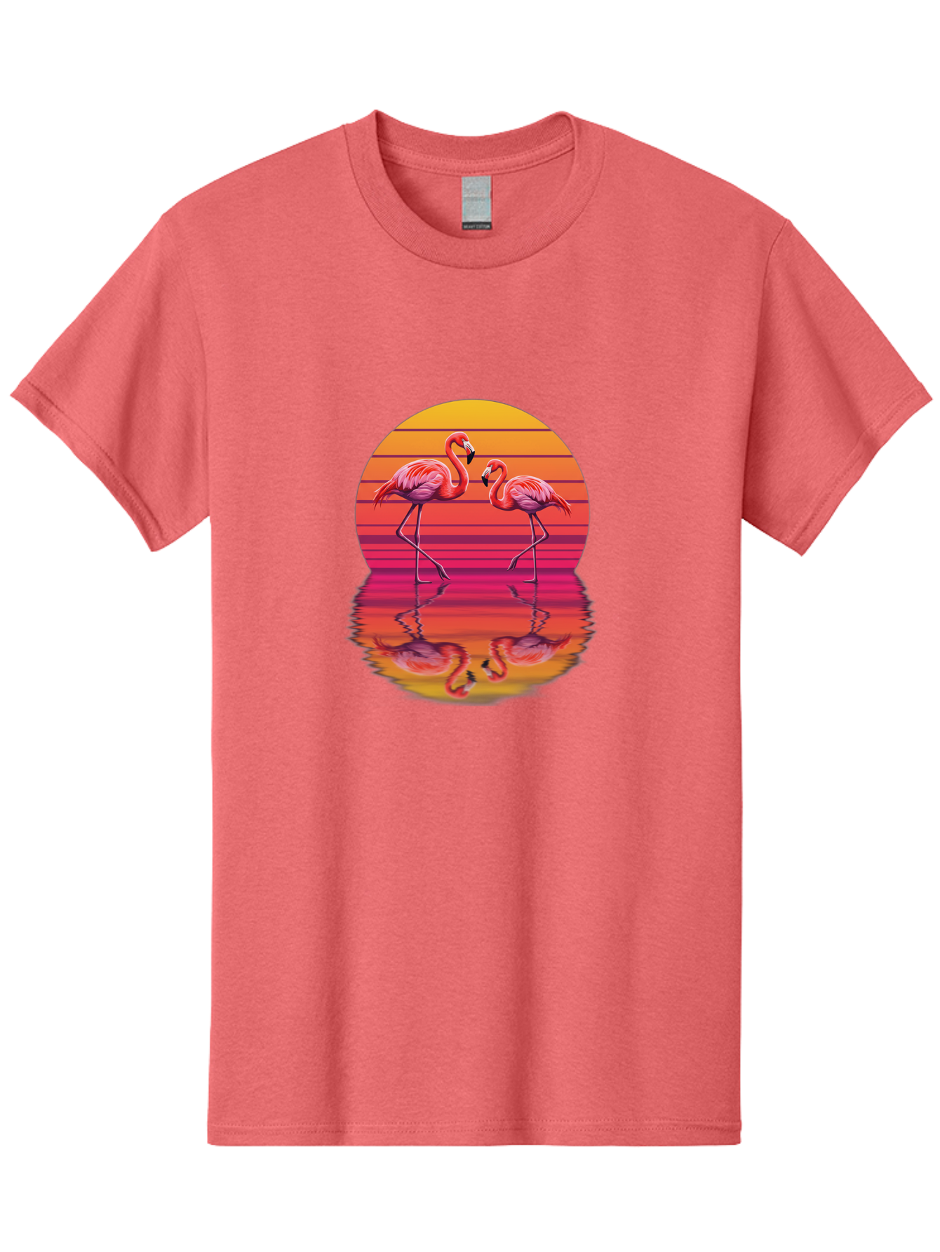 Flamingos-1 Men'S Graphic Tee, 100% Cotton, Comfortable Casual Summer Wear, Machine Washable, Vintage Camera, Old Camera, Antique Camera, Black Camera, Classic Photography, Photography Equipment, Nostalgic Device, Film Camera, Camera Art Bai852