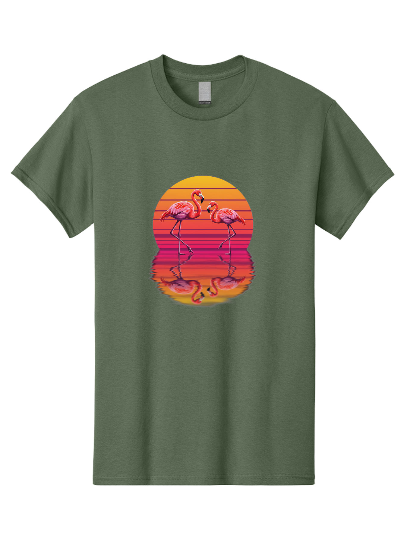 Flamingos-1 Men'S Graphic Tee, 100% Cotton, Comfortable Casual Summer Wear, Machine Washable, Vintage Camera, Old Camera, Antique Camera, Black Camera, Classic Photography, Photography Equipment, Nostalgic Device, Film Camera, Camera Art Bai852