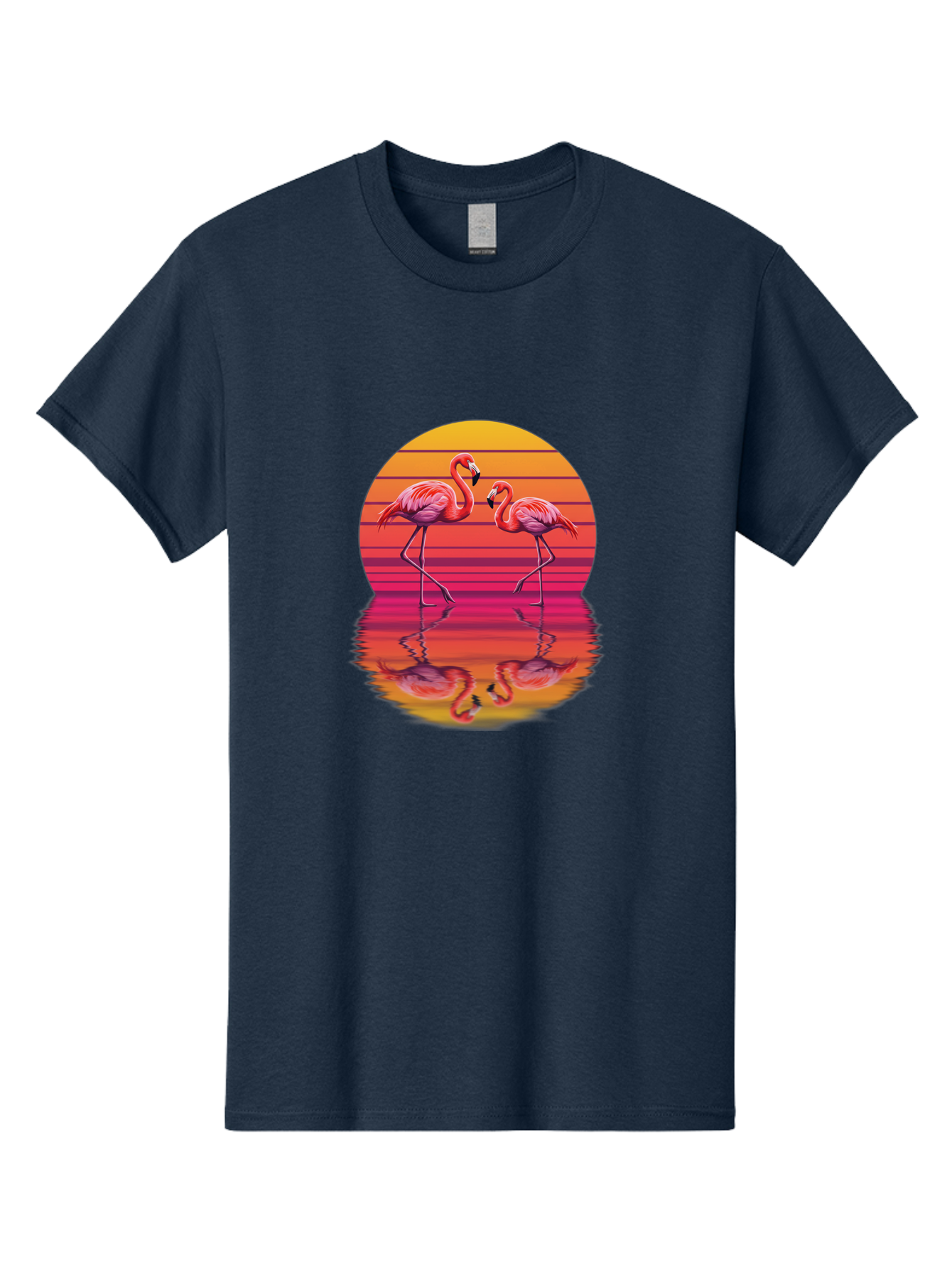 Flamingos-1 Men'S Graphic Tee, 100% Cotton, Comfortable Casual Summer Wear, Machine Washable, Vintage Camera, Old Camera, Antique Camera, Black Camera, Classic Photography, Photography Equipment, Nostalgic Device, Film Camera, Camera Art Bai852