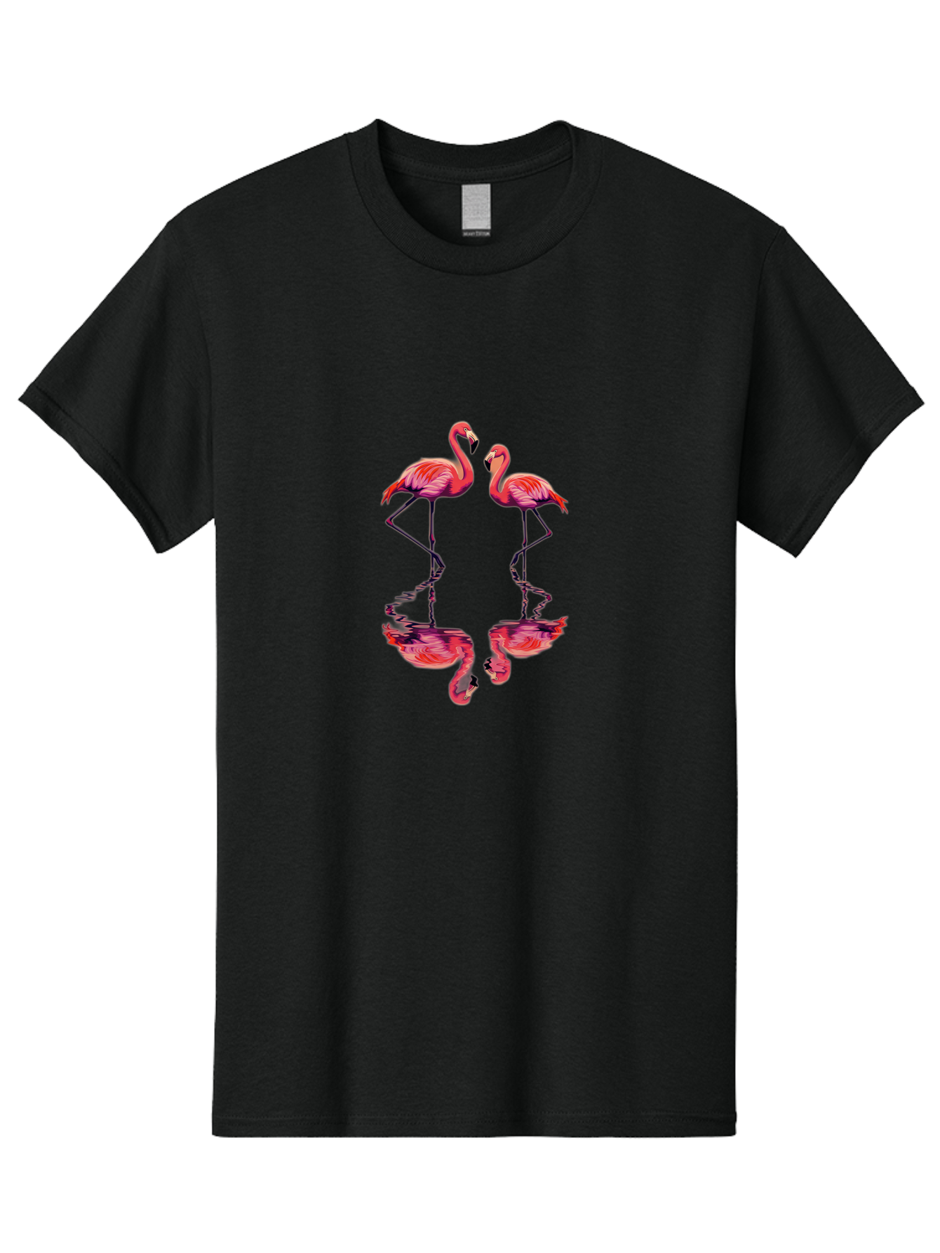 Flamingos-2 Men'S Graphic Tee, 100% Cotton, Comfortable Casual Summer Wear, Machine Washable, Vintage Camera, Old Camera, Antique Camera, Black Camera, Classic Photography, Photography Equipment, Nostalgic Device, Film Camera, Camera Art Bai853