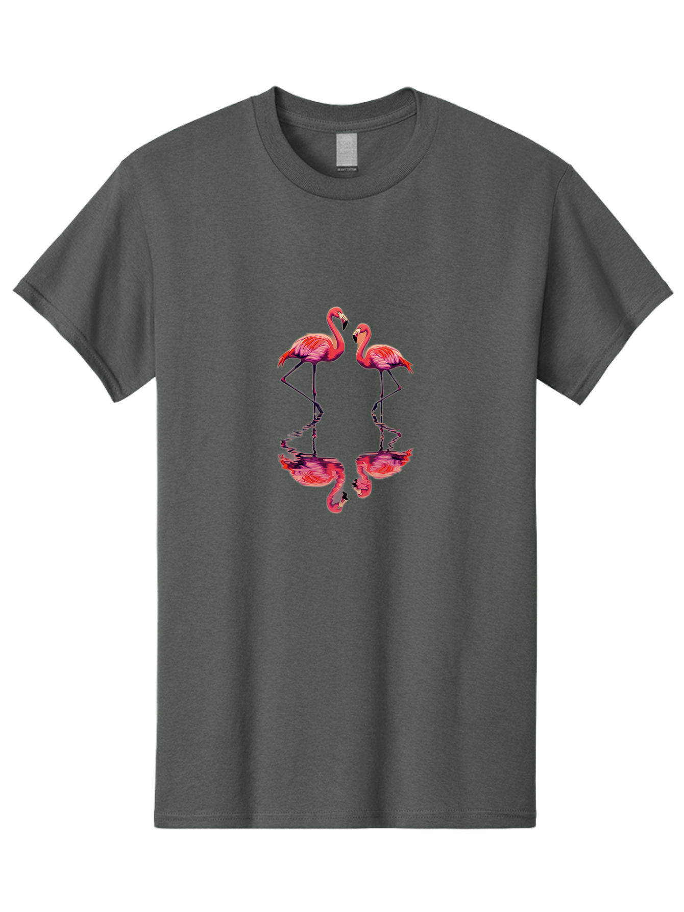 Flamingos-2 Men'S Graphic Tee, 100% Cotton, Comfortable Casual Summer Wear, Machine Washable, Vintage Camera, Old Camera, Antique Camera, Black Camera, Classic Photography, Photography Equipment, Nostalgic Device, Film Camera, Camera Art Bai853