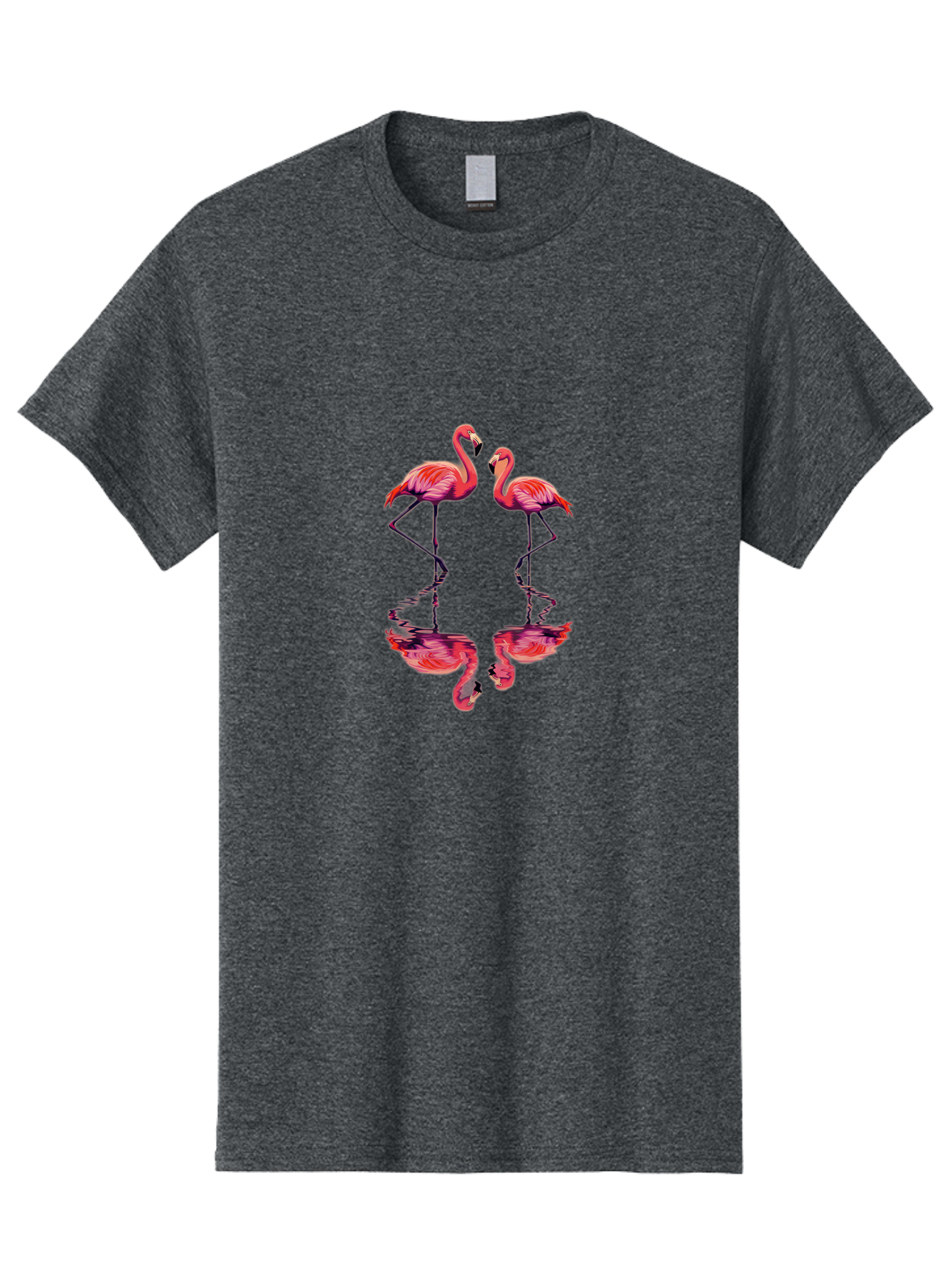 Flamingos-2 Men'S Graphic Tee, 100% Cotton, Comfortable Casual Summer Wear, Machine Washable, Vintage Camera, Old Camera, Antique Camera, Black Camera, Classic Photography, Photography Equipment, Nostalgic Device, Film Camera, Camera Art Bai853