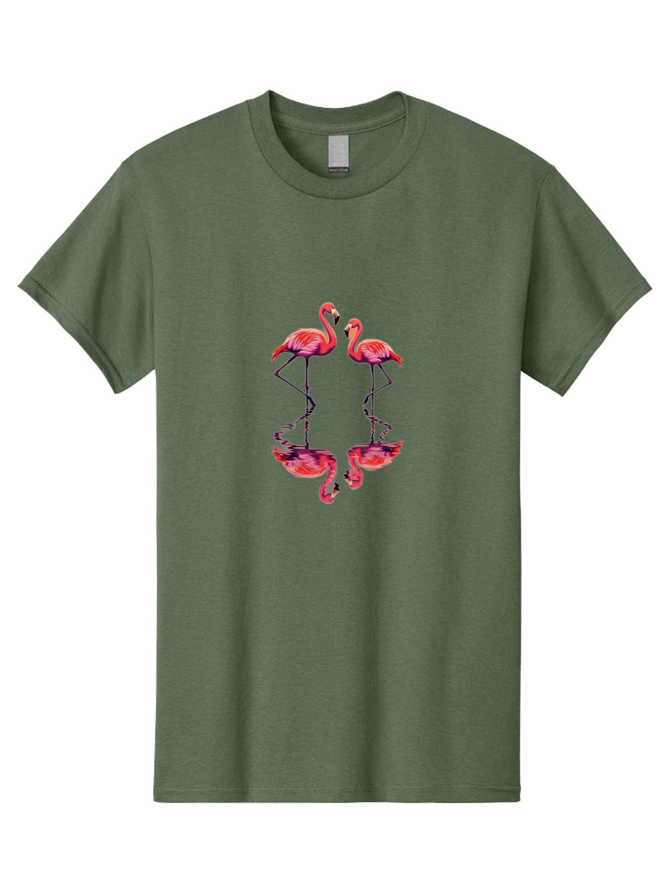 Flamingos-2 Men'S Graphic Tee, 100% Cotton, Comfortable Casual Summer Wear, Machine Washable, Vintage Camera, Old Camera, Antique Camera, Black Camera, Classic Photography, Photography Equipment, Nostalgic Device, Film Camera, Camera Art Bai853