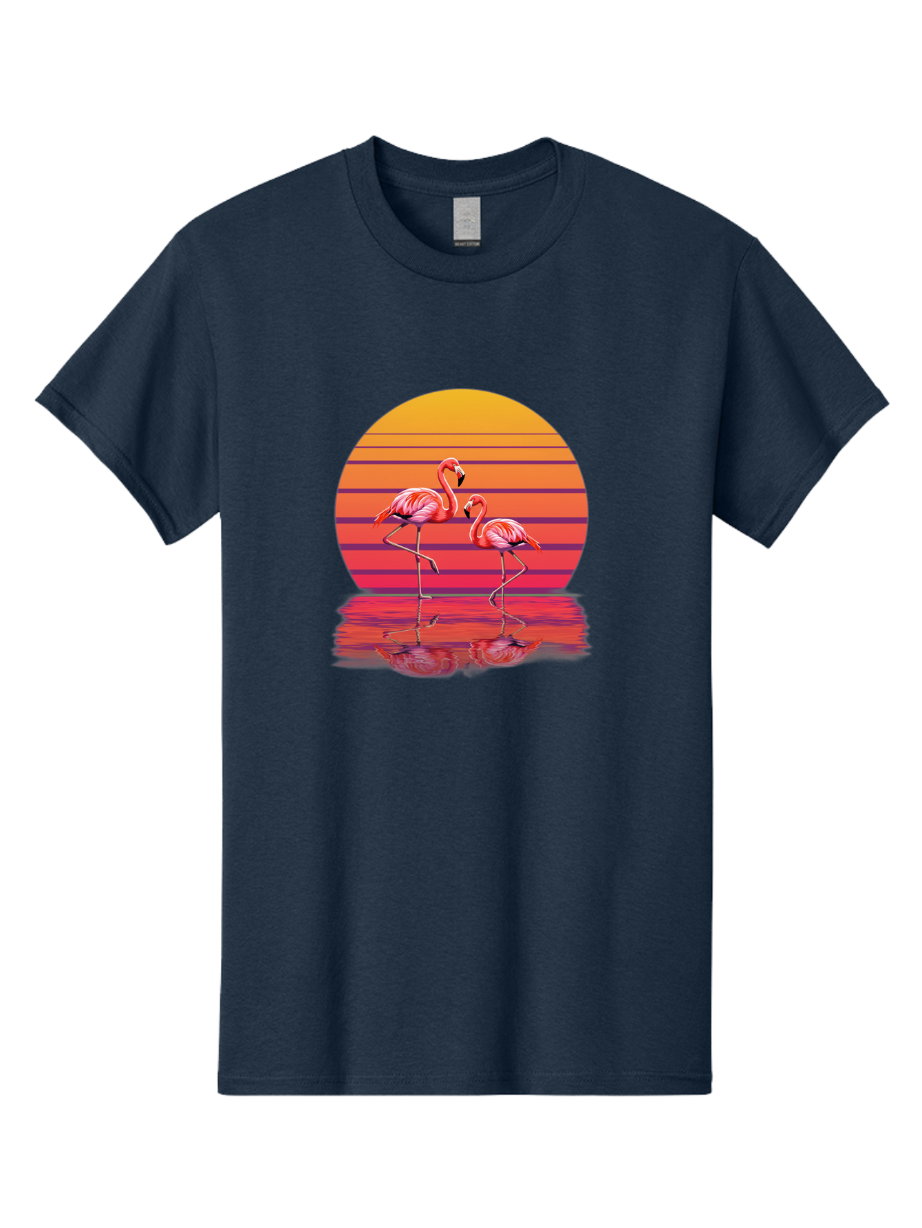 Flamingos-3 Men'S Graphic Tee, 100% Cotton, Comfortable Casual Summer Wear, Machine Washable, Vintage Camera, Old Camera, Antique Camera, Black Camera, Classic Photography, Photography Equipment, Nostalgic Device, Film Camera, Camera Art Bai854