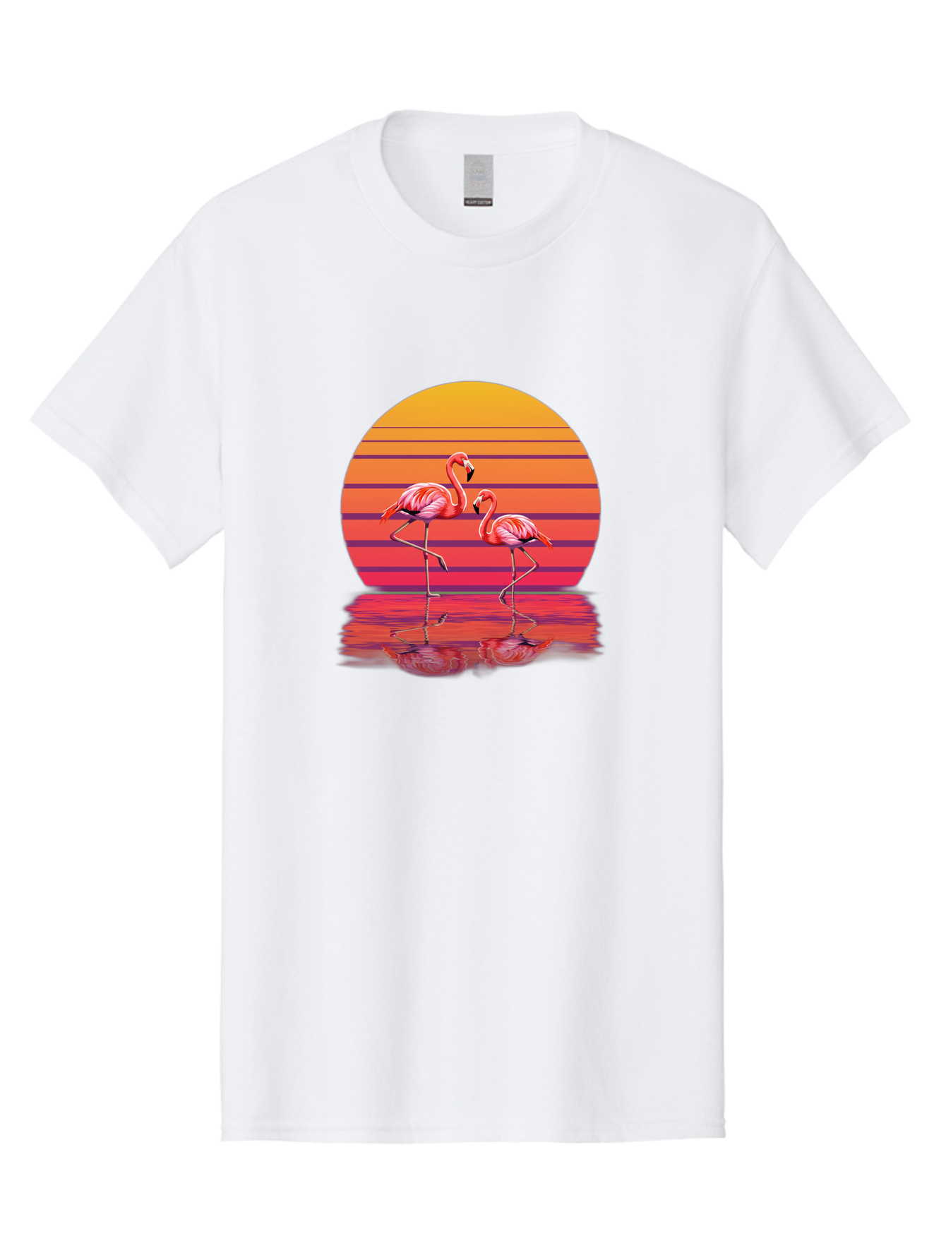 Flamingos-3 Men'S Graphic Tee, 100% Cotton, Comfortable Casual Summer Wear, Machine Washable, Vintage Camera, Old Camera, Antique Camera, Black Camera, Classic Photography, Photography Equipment, Nostalgic Device, Film Camera, Camera Art Bai854