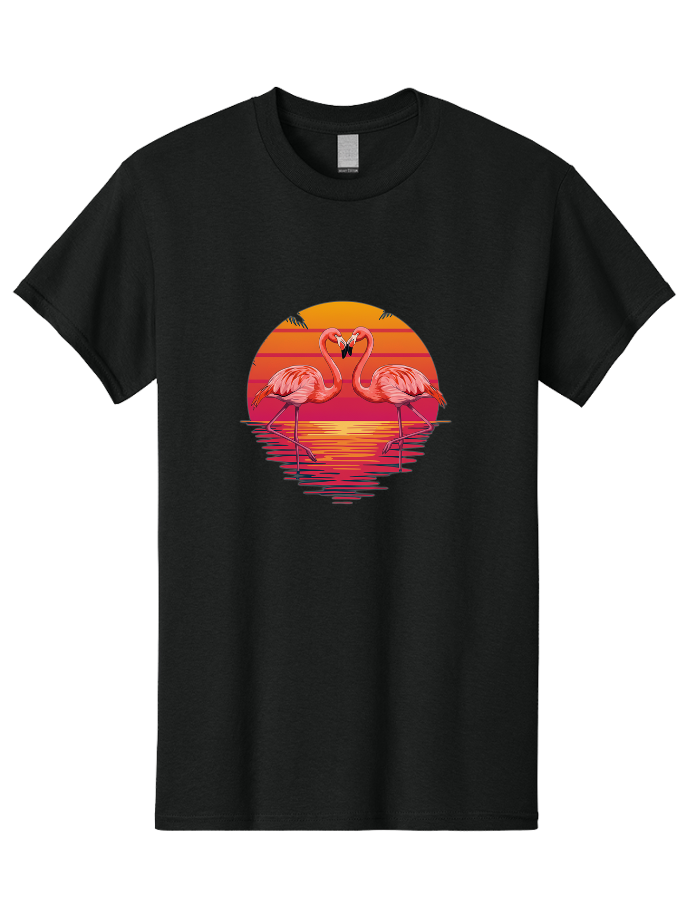 Flamingos-4 Men'S Graphic Tee, 100% Cotton, Comfortable Casual Summer Wear, Machine Washable, Vintage Camera, Old Camera, Antique Camera, Black Camera, Classic Photography, Photography Equipment, Nostalgic Device, Film Camera, Camera Art Bai855