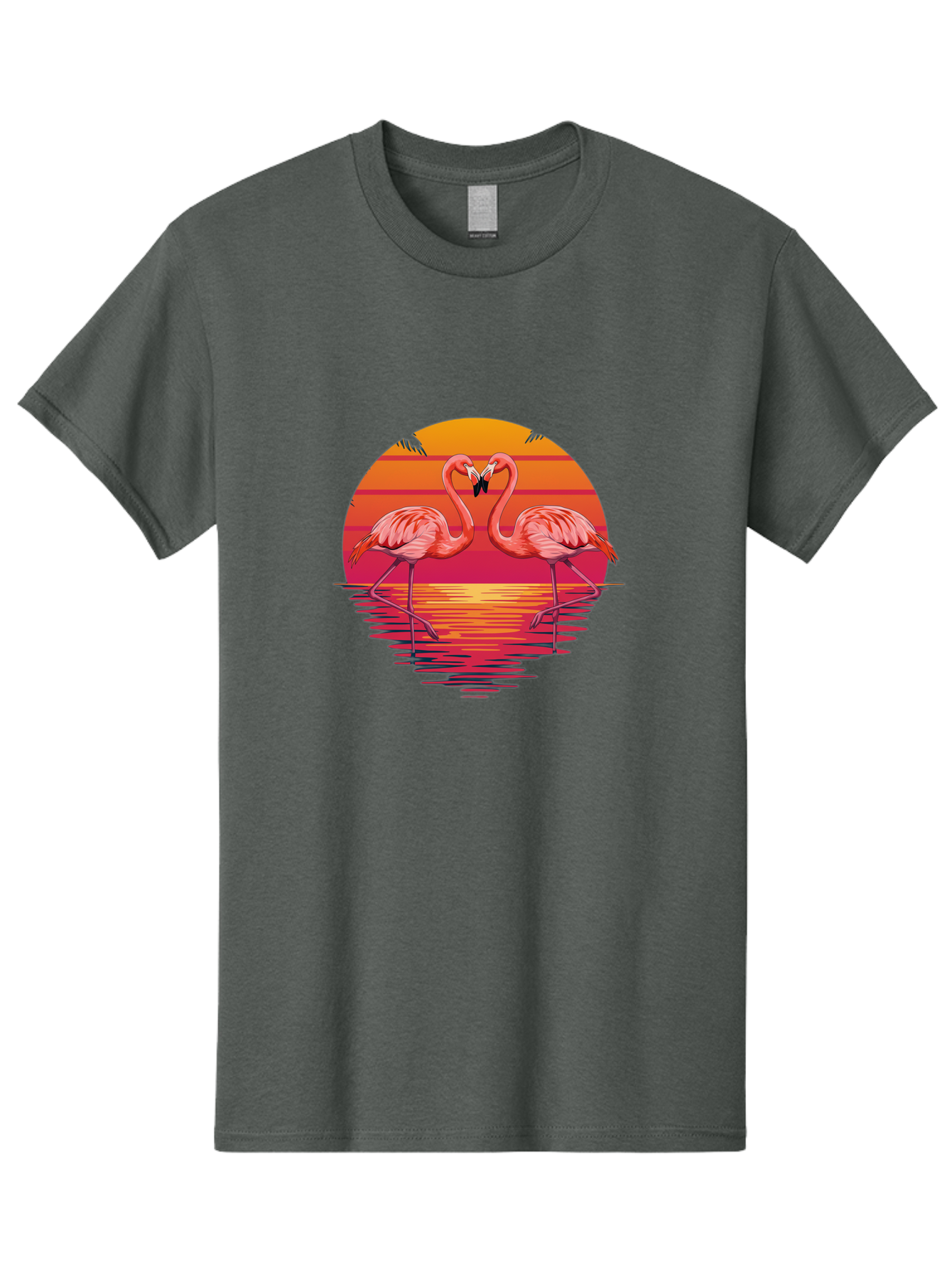 Flamingos-4 Men'S Graphic Tee, 100% Cotton, Comfortable Casual Summer Wear, Machine Washable, Vintage Camera, Old Camera, Antique Camera, Black Camera, Classic Photography, Photography Equipment, Nostalgic Device, Film Camera, Camera Art Bai855