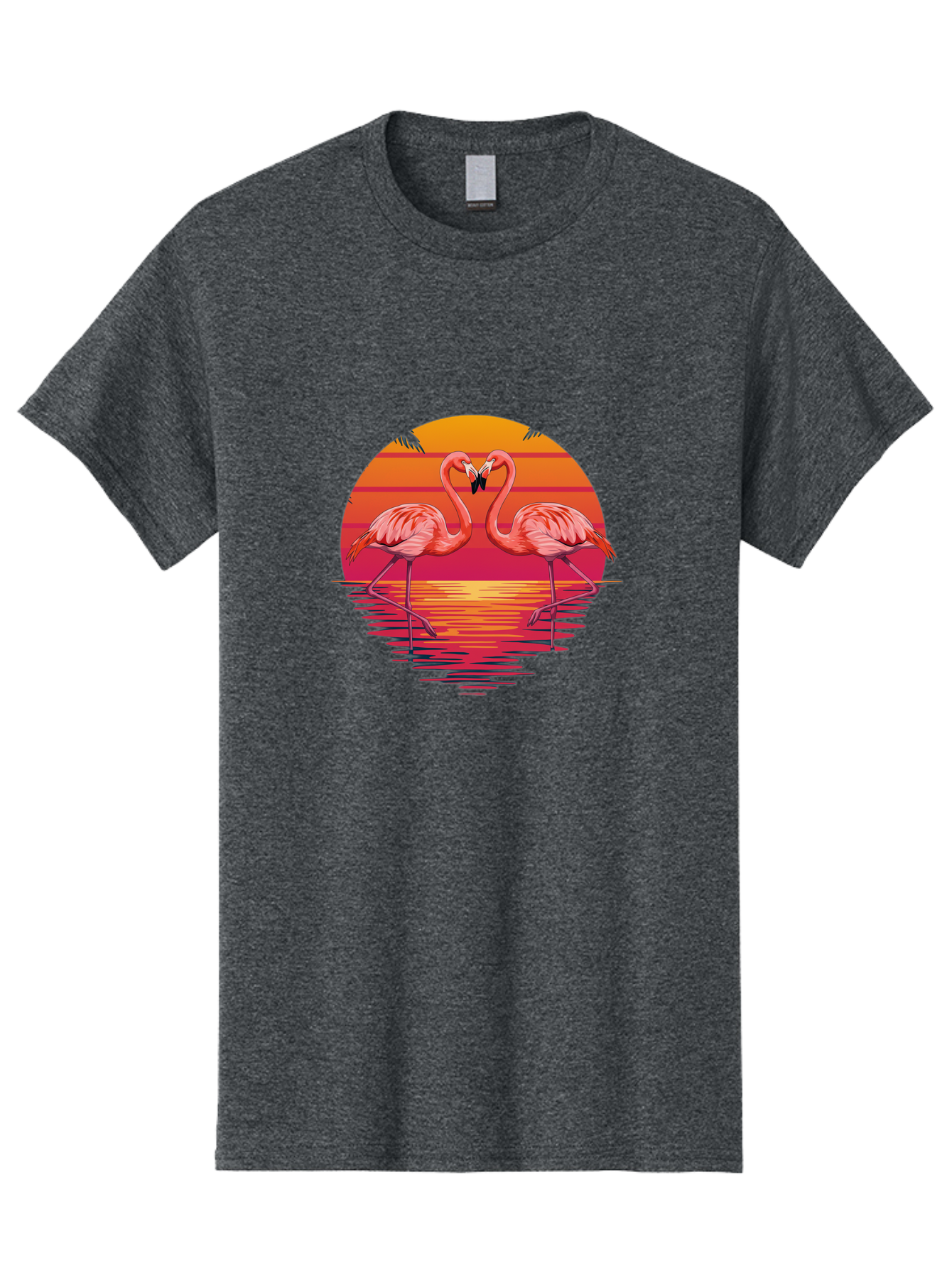 Flamingos-4 Men'S Graphic Tee, 100% Cotton, Comfortable Casual Summer Wear, Machine Washable, Vintage Camera, Old Camera, Antique Camera, Black Camera, Classic Photography, Photography Equipment, Nostalgic Device, Film Camera, Camera Art Bai855