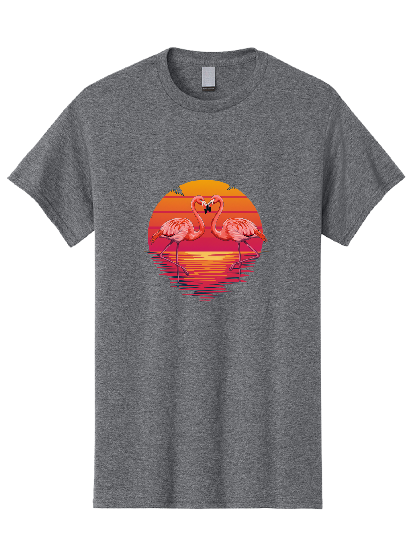 Flamingos-4 Men'S Graphic Tee, 100% Cotton, Comfortable Casual Summer Wear, Machine Washable, Vintage Camera, Old Camera, Antique Camera, Black Camera, Classic Photography, Photography Equipment, Nostalgic Device, Film Camera, Camera Art Bai855
