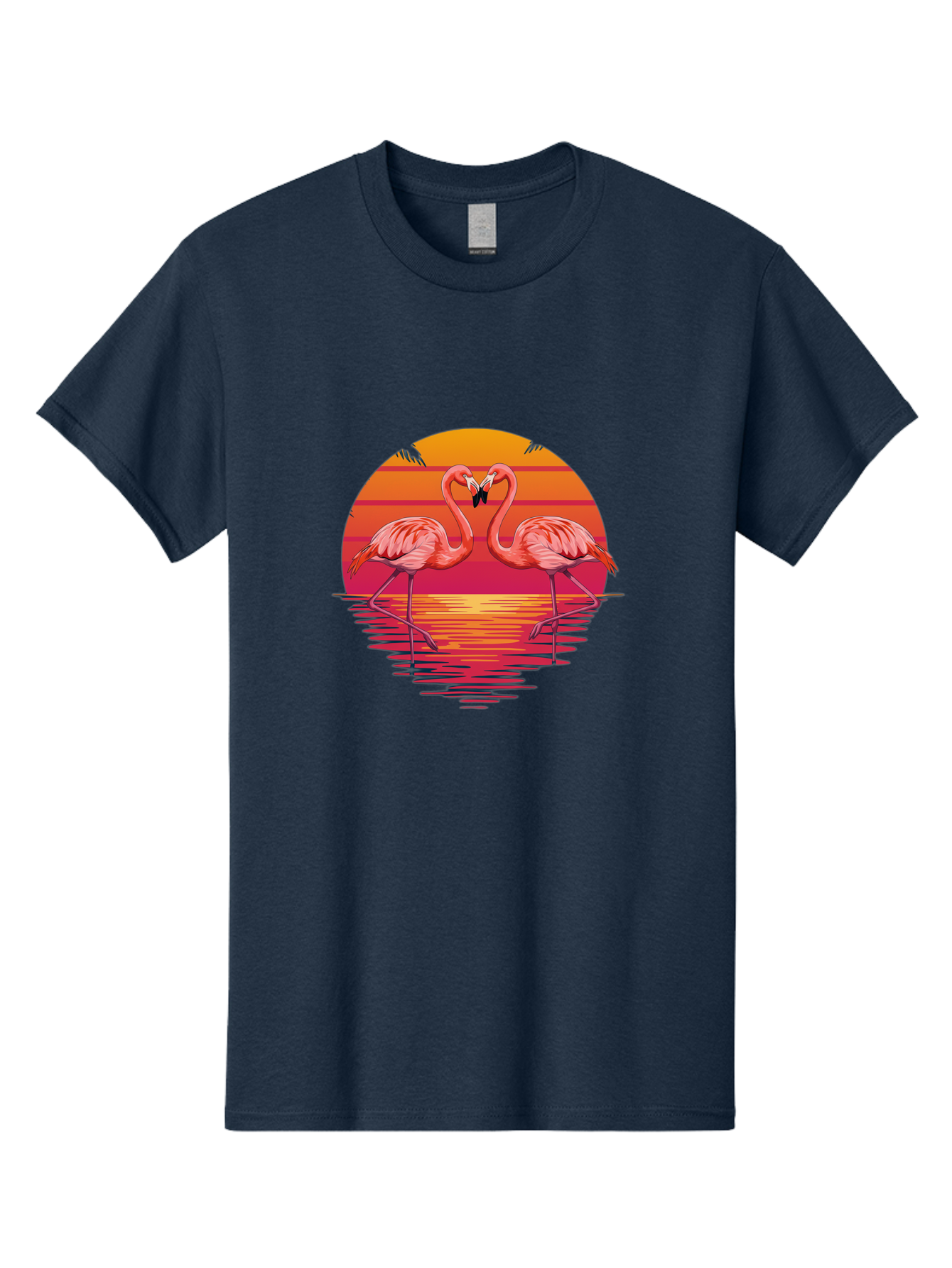 Flamingos-4 Men'S Graphic Tee, 100% Cotton, Comfortable Casual Summer Wear, Machine Washable, Vintage Camera, Old Camera, Antique Camera, Black Camera, Classic Photography, Photography Equipment, Nostalgic Device, Film Camera, Camera Art Bai855