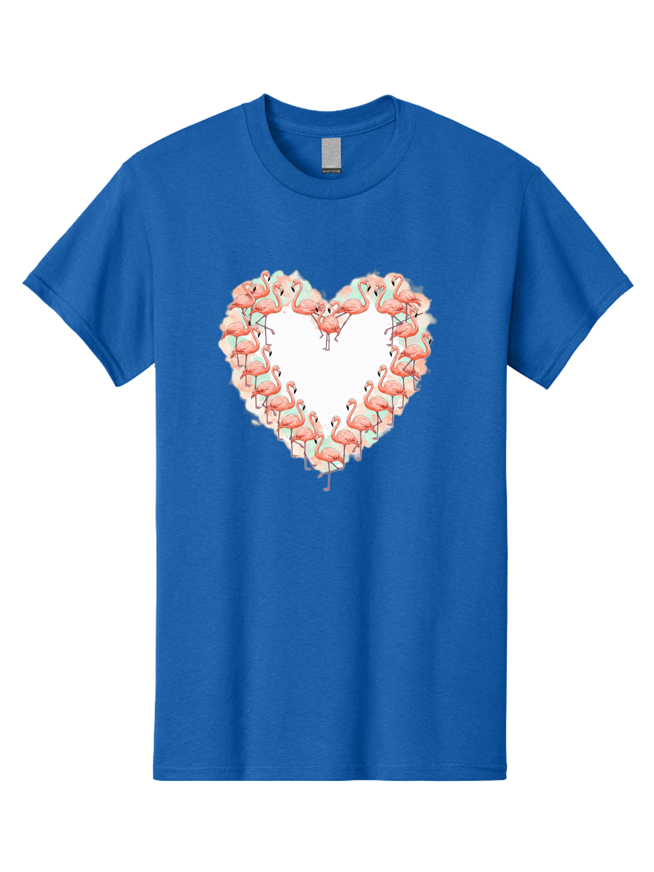 Flamingos-Heart-2 Men'S Graphic Tee, 100% Cotton, Comfortable Casual Summer Wear, Machine Washable, Vintage Camera, Old Camera, Antique Camera, Black Camera, Classic Photography, Photography Equipment, Nostalgic Device, Film Camera, Camera Art Bai860