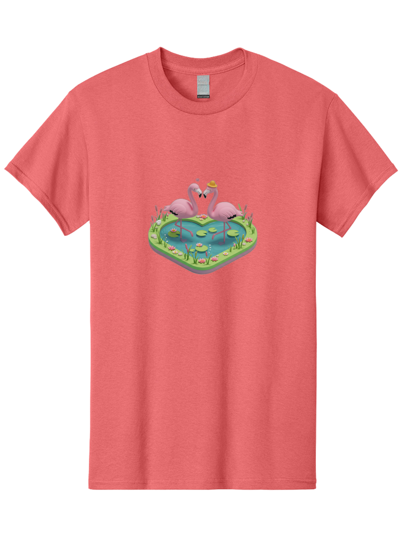 Flamingos-Heart-Pond Men'S Graphic Tee, 100% Cotton, Comfortable Casual Summer Wear, Machine Washable, Vintage Camera, Old Camera, Antique Camera, Black Camera, Classic Photography, Photography Equipment, Nostalgic Device, Film Camera, Bai861