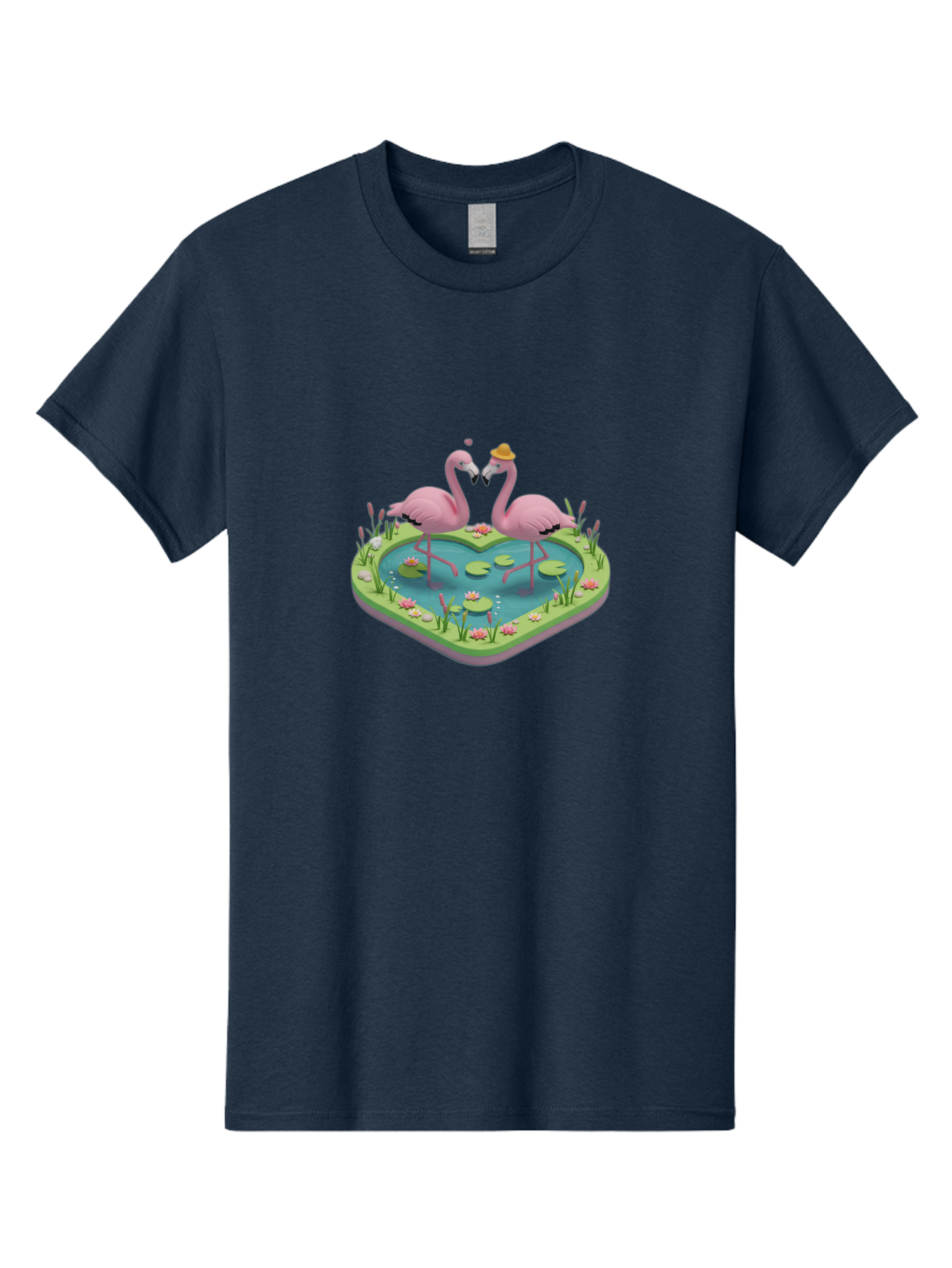 Flamingos-Heart-Pond Men'S Graphic Tee, 100% Cotton, Comfortable Casual Summer Wear, Machine Washable, Vintage Camera, Old Camera, Antique Camera, Black Camera, Classic Photography, Photography Equipment, Nostalgic Device, Film Camera, Bai861