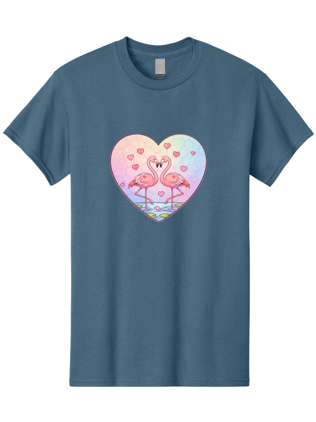 Flamingos-Heart Men'S Graphic Tee, 100% Cotton, Comfortable Casual Summer Wear, Machine Washable, Vintage Camera, Old Camera, Antique Camera, Black Camera, Classic Photography, Photography Equipment, Nostalgic Device, Film Camera, Camera Art Bai862