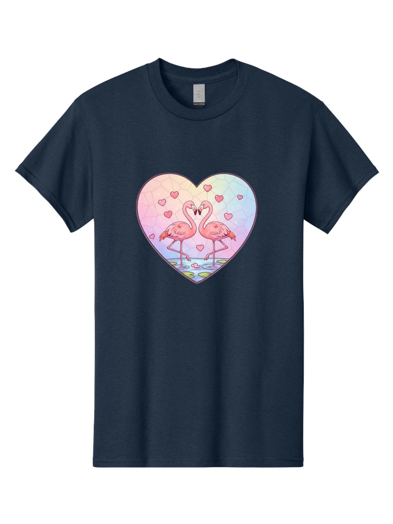 Flamingos-Heart Men'S Graphic Tee, 100% Cotton, Comfortable Casual Summer Wear, Machine Washable, Vintage Camera, Old Camera, Antique Camera, Black Camera, Classic Photography, Photography Equipment, Nostalgic Device, Film Camera, Camera Art Bai862