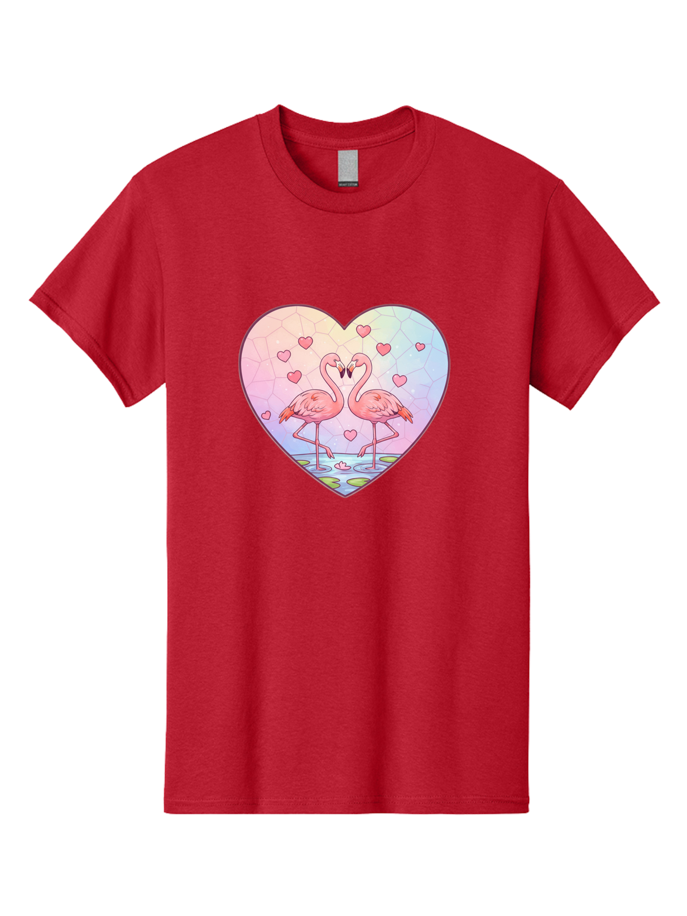 Flamingos-Heart Men'S Graphic Tee, 100% Cotton, Comfortable Casual Summer Wear, Machine Washable, Vintage Camera, Old Camera, Antique Camera, Black Camera, Classic Photography, Photography Equipment, Nostalgic Device, Film Camera, Camera Art Bai862