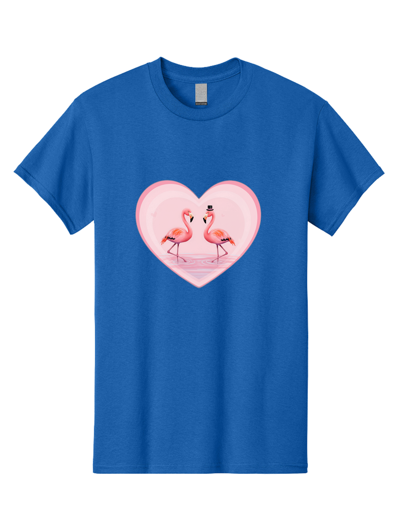 Flamingos-In-Heart-2 Men'S Graphic Tee, 100% Cotton, Comfortable Casual Summer Wear, Machine Washable, Vintage Camera, Old Camera, Antique Camera, Black Camera, Classic Photography, Photography Equipment, Nostalgic Device, Film Camera, Bai864