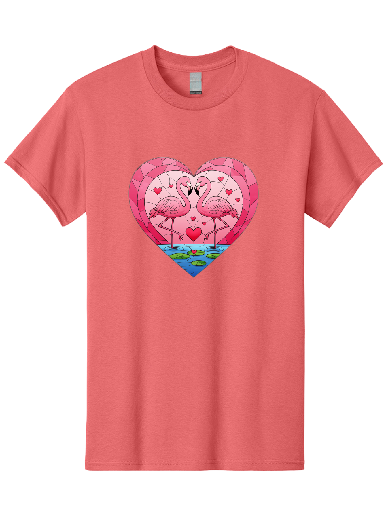 Flamingos-In-Heart-4 Men'S Graphic Tee, 100% Cotton, Comfortable Casual Summer Wear, Machine Washable, Vintage Camera, Old Camera, Antique Camera, Black Camera, Classic Photography, Photography Equipment, Nostalgic Device, Film Camera, Bai866