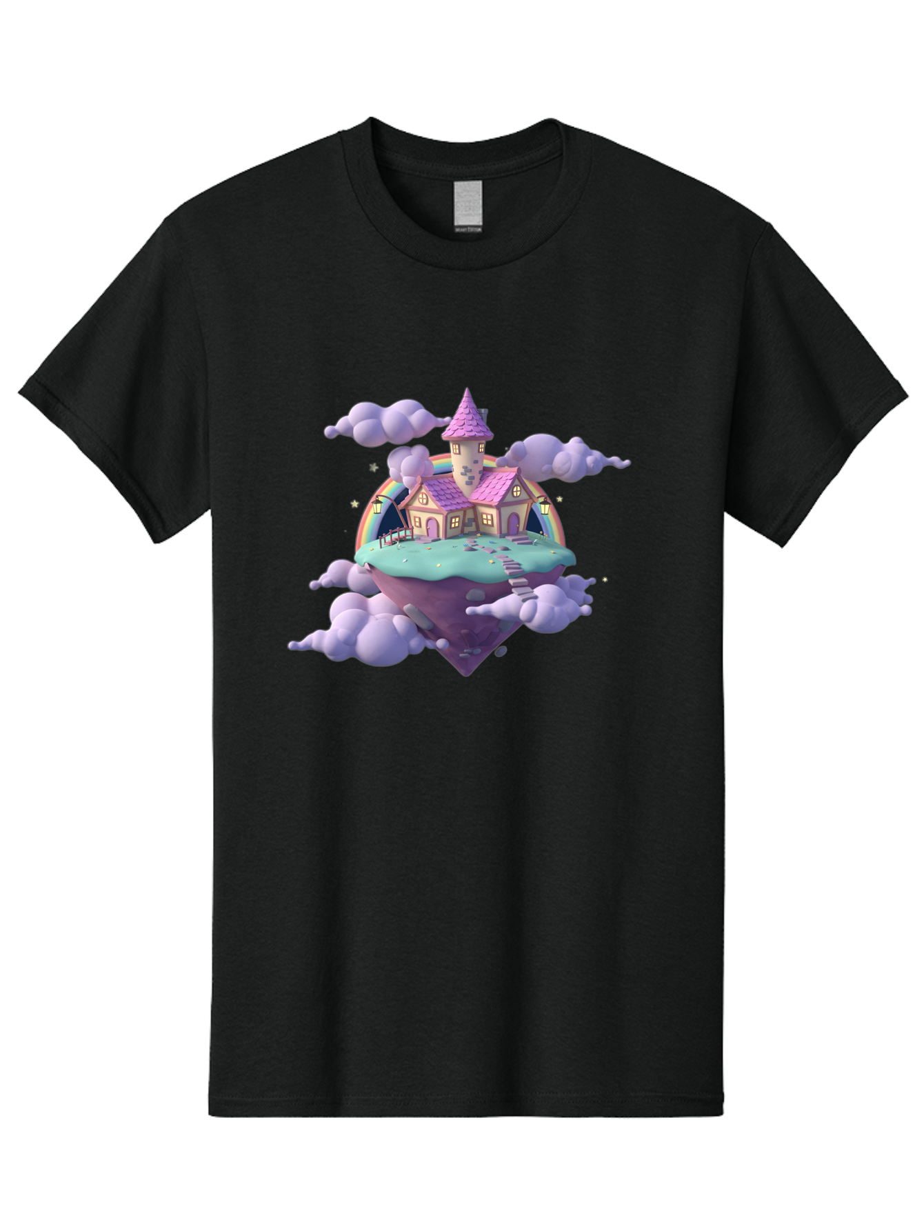 Floating-Castle-1 Men'S Graphic Tee, 100% Cotton, Comfortable Casual Summer Wear, Machine Washable, Vintage Camera, Old Camera, Antique Camera, Black Camera, Classic Photography, Photography Equipment, Nostalgic Device, Film Camera, Camera Art Bai870