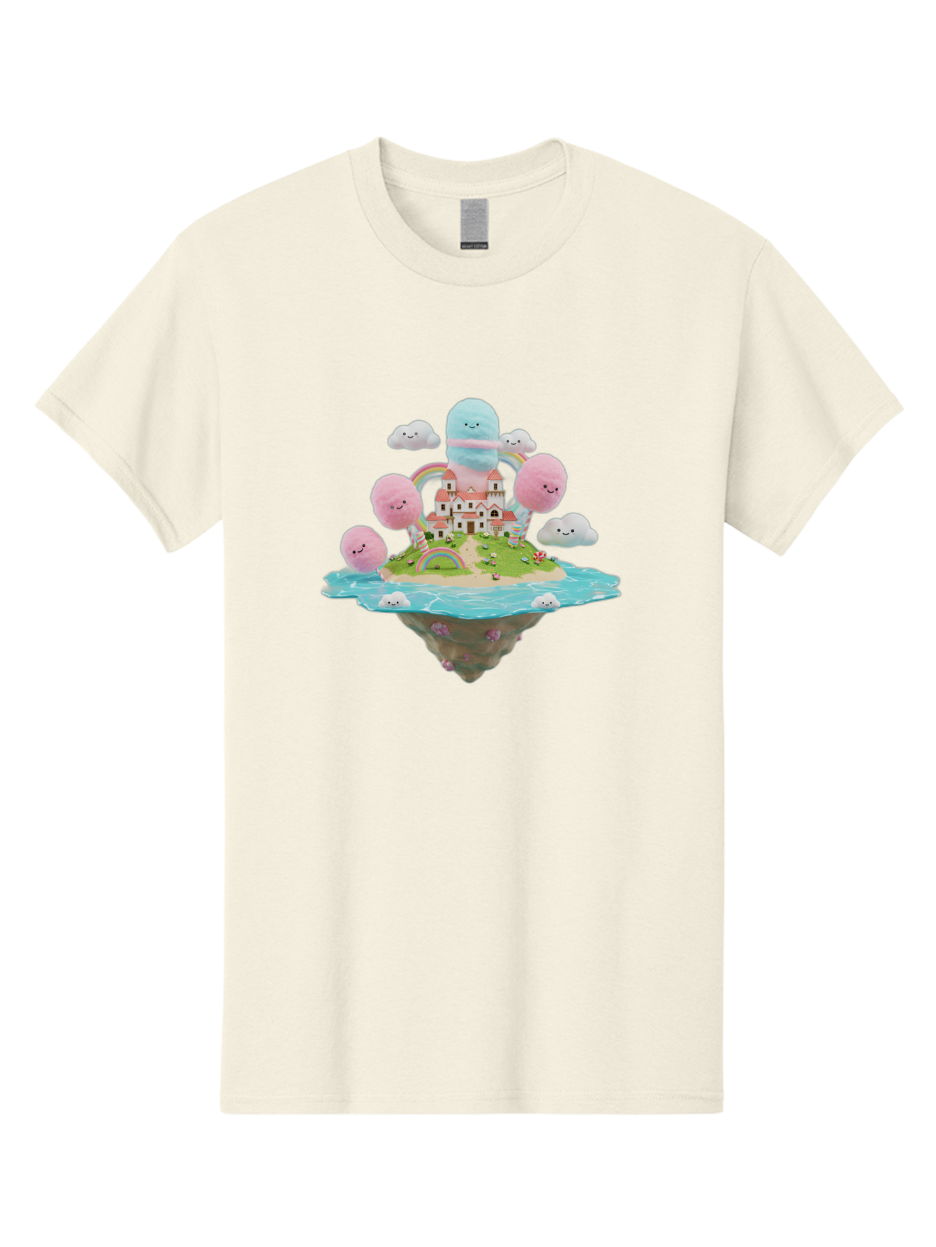 Floating-Castle-With-Smiling-Cotton-Candy-Clouds Men'S Graphic Tee, 100% Cotton, Comfortable Casual Summer Wear, Machine Washable, Vintage Camera, Old Camera, Antique Camera, Black Camera, Classic Photography, Photography Equipment, Bai871