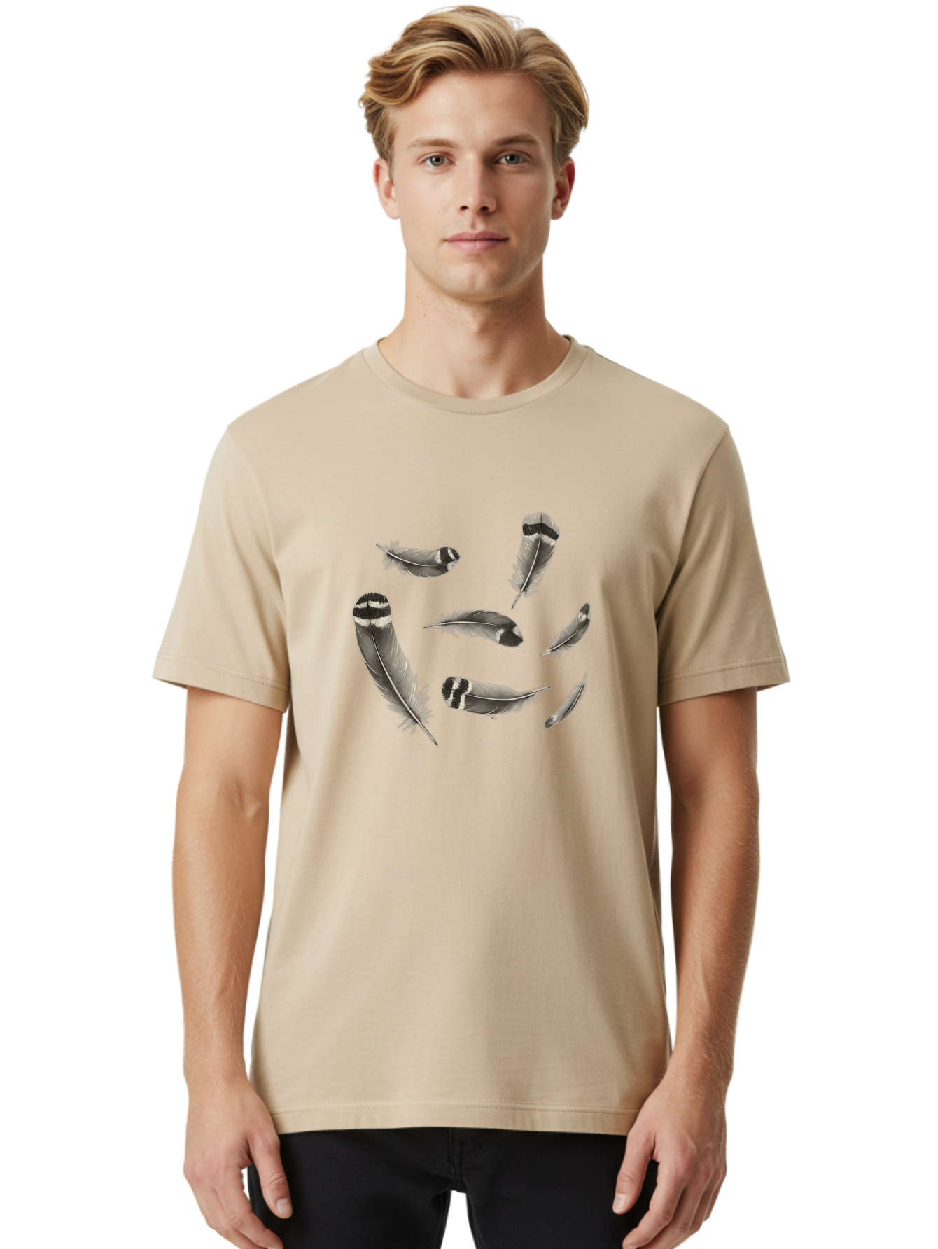 Floating-Feathers Men'S Graphic Tee, 100% Cotton, Comfortable Casual Summer Wear, Machine Washable, Vintage Camera, Old Camera, Antique Camera, Black Camera, Classic Photography, Photography Equipment, Nostalgic Device, Film Camera, Camera Art Bai874