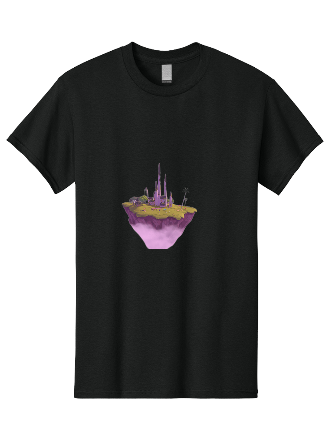 Floating-Island-1 Men'S Graphic Tee, 100% Cotton, Comfortable Casual Summer Wear, Machine Washable, Vintage Camera, Old Camera, Antique Camera, Black Camera, Classic Photography, Photography Equipment, Nostalgic Device, Film Camera, Camera Art Bai875