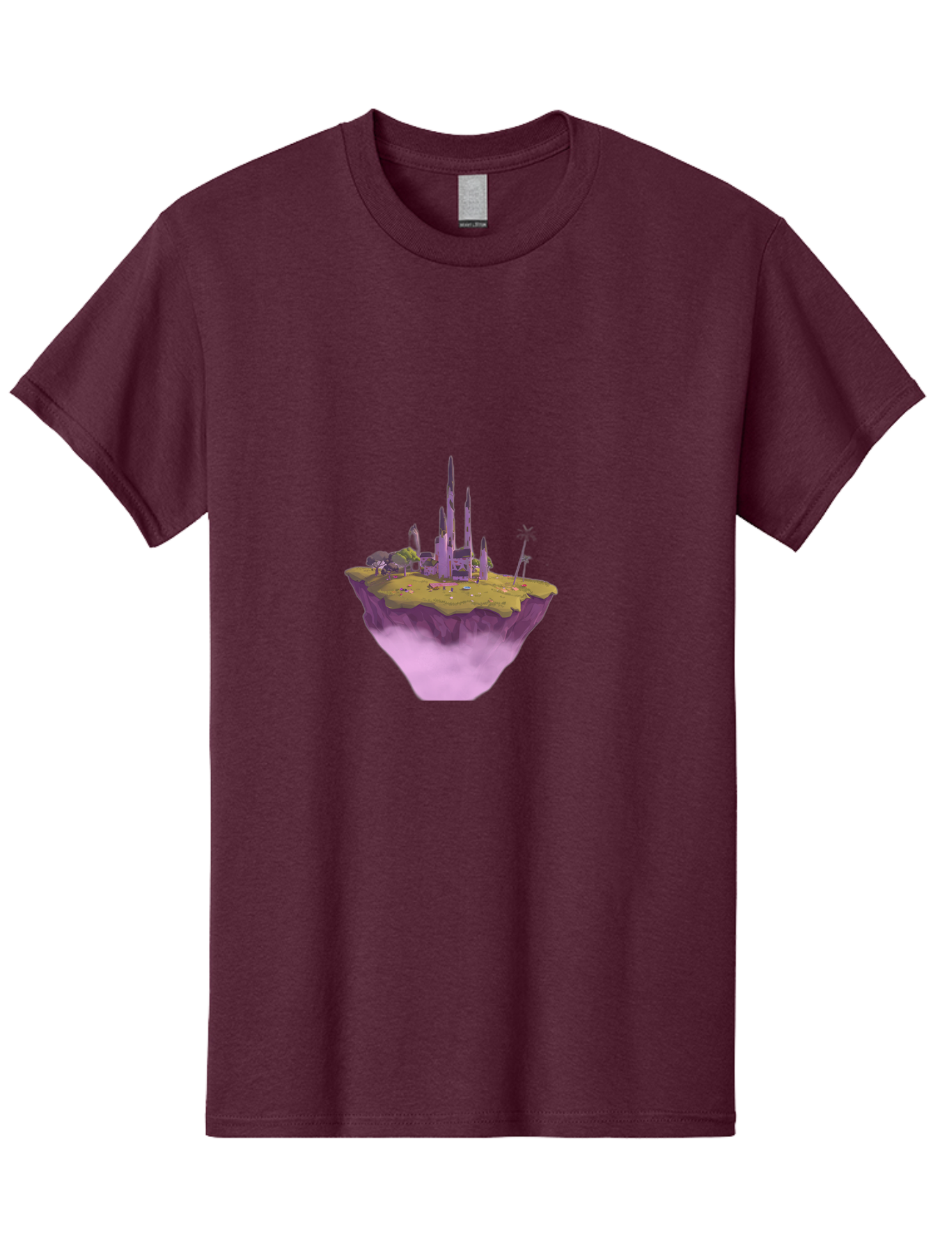 Floating-Island-1 Men'S Graphic Tee, 100% Cotton, Comfortable Casual Summer Wear, Machine Washable, Vintage Camera, Old Camera, Antique Camera, Black Camera, Classic Photography, Photography Equipment, Nostalgic Device, Film Camera, Camera Art Bai875