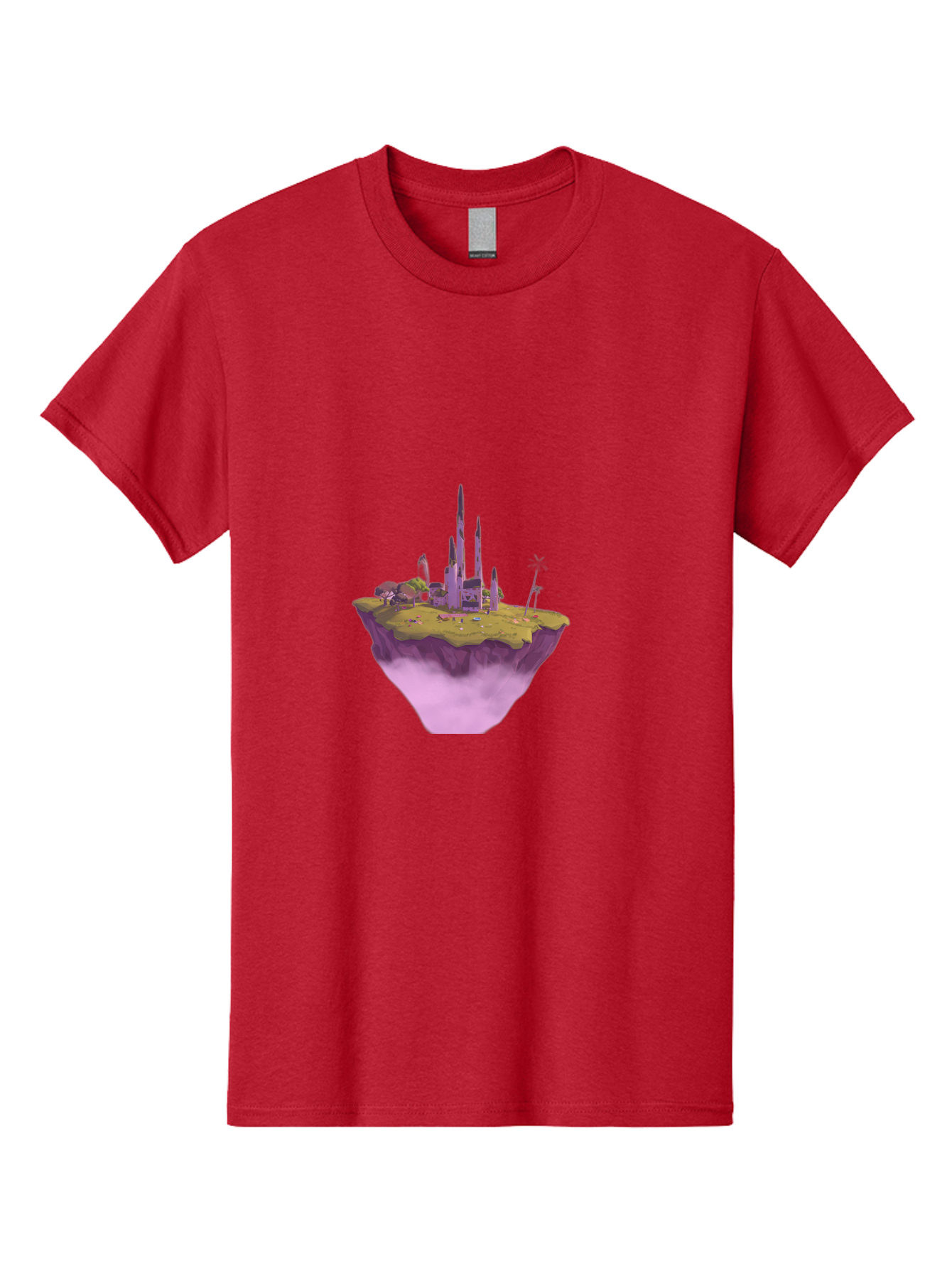 Floating-Island-1 Men'S Graphic Tee, 100% Cotton, Comfortable Casual Summer Wear, Machine Washable, Vintage Camera, Old Camera, Antique Camera, Black Camera, Classic Photography, Photography Equipment, Nostalgic Device, Film Camera, Camera Art Bai875