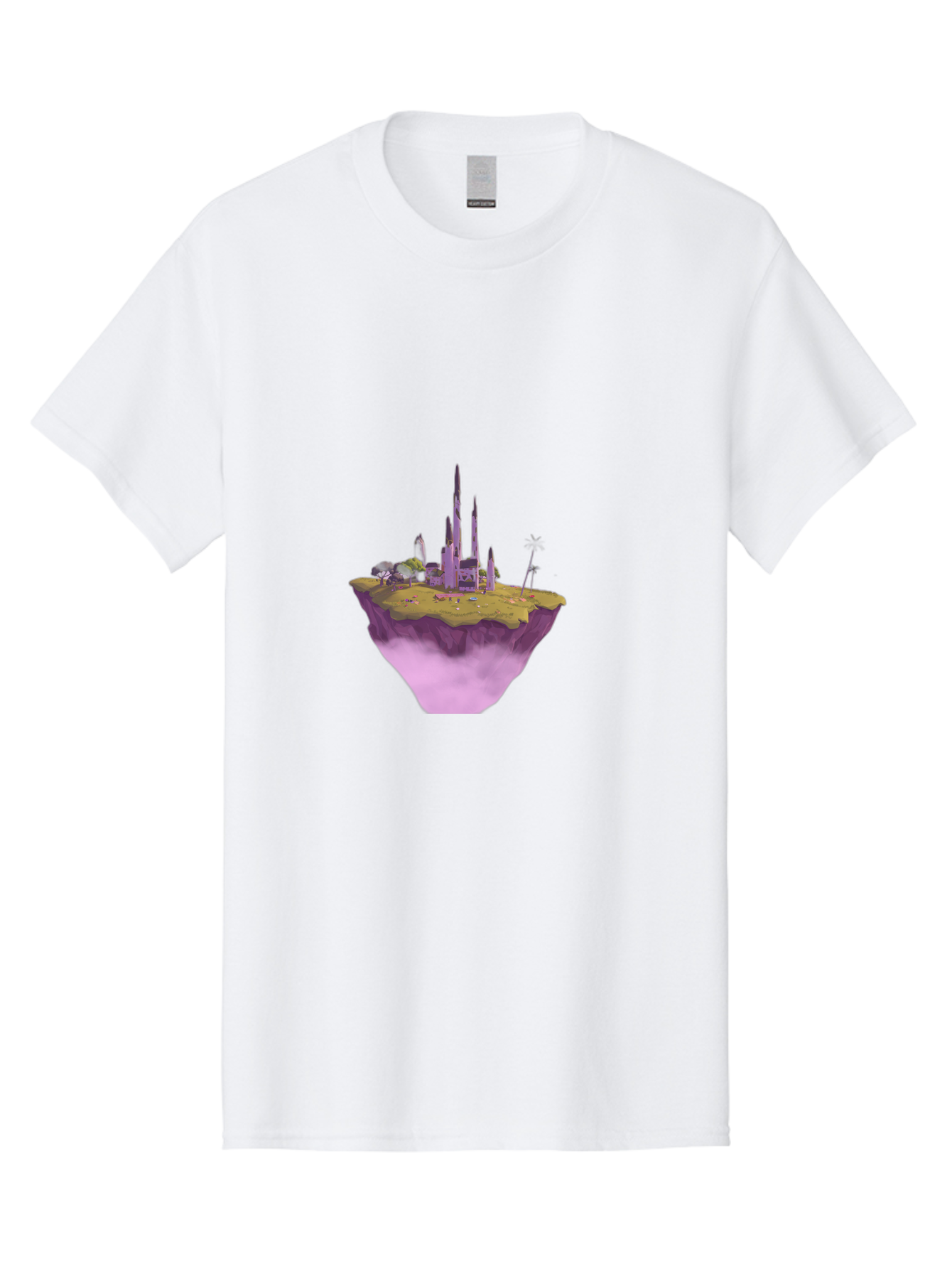 Floating-Island-1 Men'S Graphic Tee, 100% Cotton, Comfortable Casual Summer Wear, Machine Washable, Vintage Camera, Old Camera, Antique Camera, Black Camera, Classic Photography, Photography Equipment, Nostalgic Device, Film Camera, Camera Art Bai875
