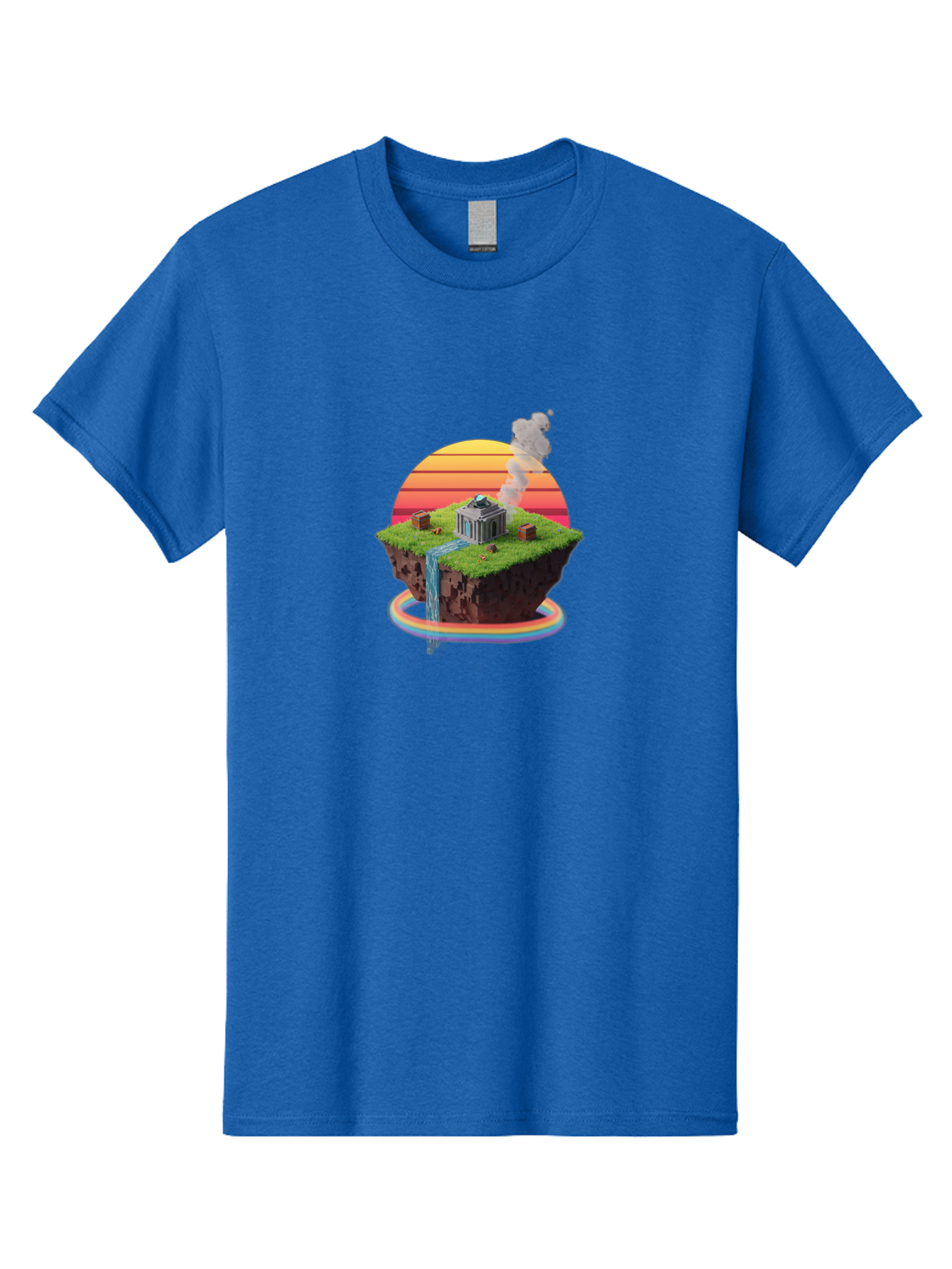 Floating-Island-4 Men'S Graphic Tee, 100% Cotton, Comfortable Casual Summer Wear, Machine Washable, Vintage Camera, Old Camera, Antique Camera, Black Camera, Classic Photography, Photography Equipment, Nostalgic Device, Film Camera, Camera Art Bai878