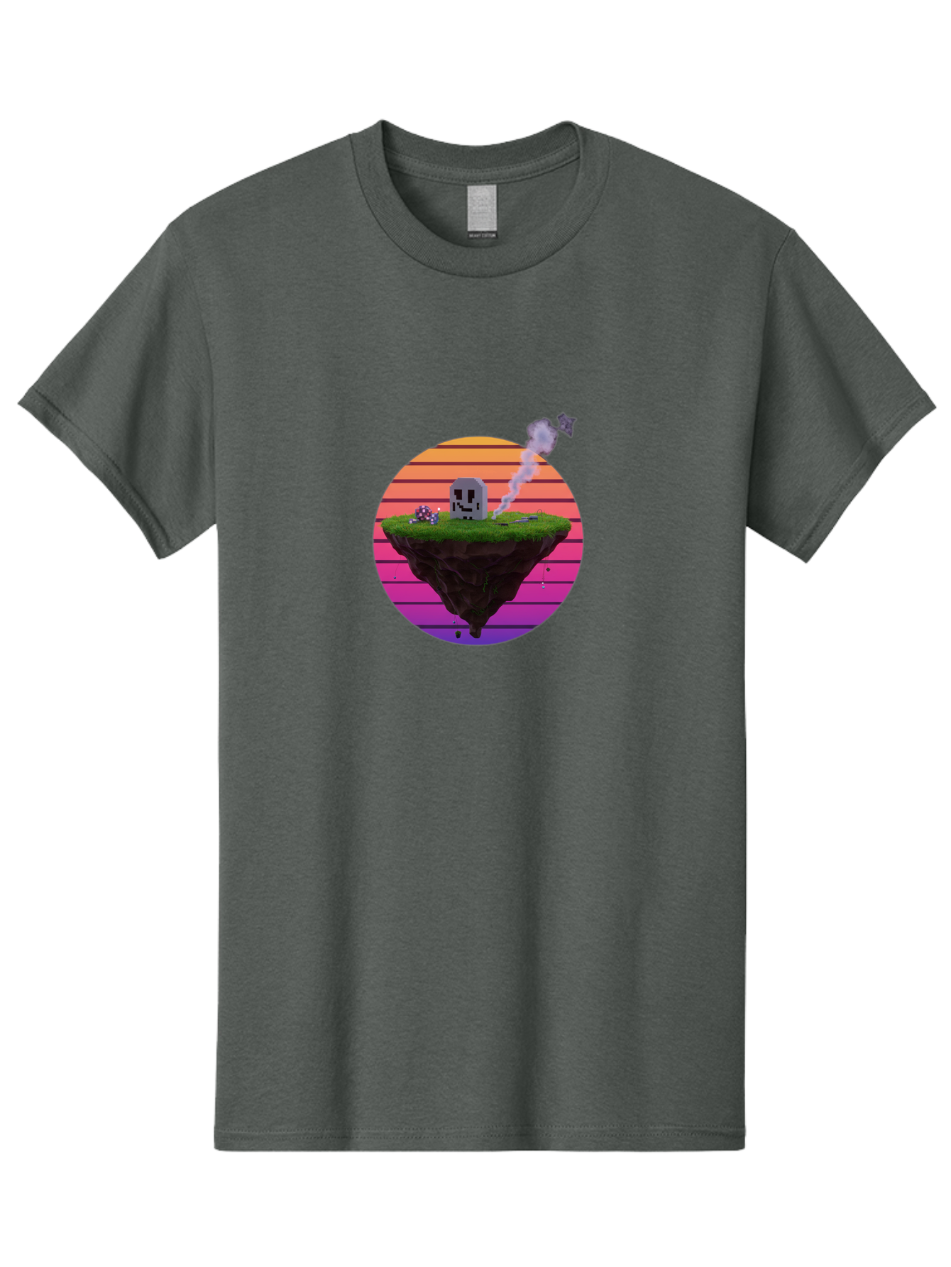 Floating-Island-5 Men'S Graphic Tee, 100% Cotton, Comfortable Casual Summer Wear, Machine Washable, Vintage Camera, Old Camera, Antique Camera, Black Camera, Classic Photography, Photography Equipment, Nostalgic Device, Film Camera, Camera Art Bai879