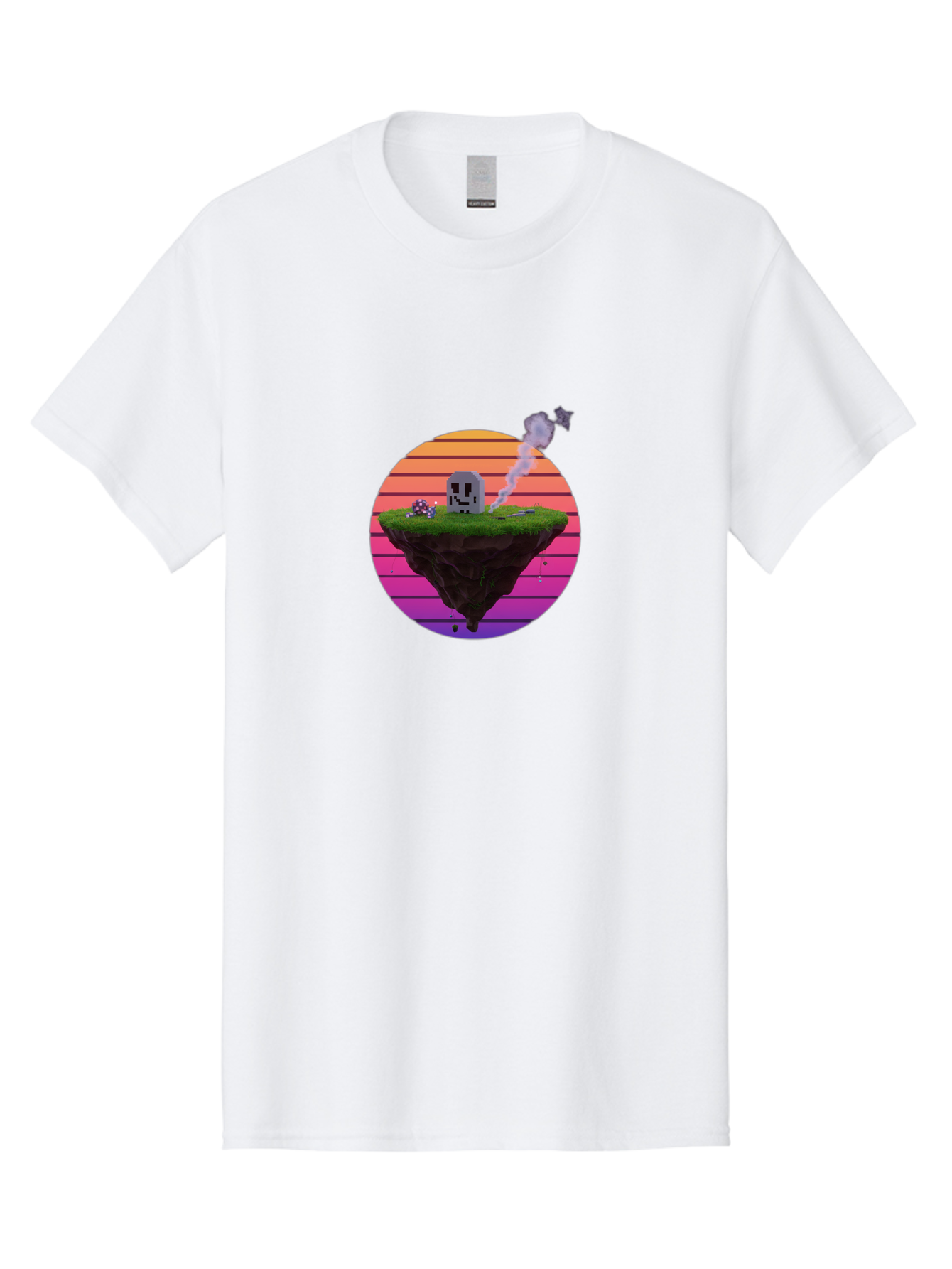 Floating-Island-5 Men'S Graphic Tee, 100% Cotton, Comfortable Casual Summer Wear, Machine Washable, Vintage Camera, Old Camera, Antique Camera, Black Camera, Classic Photography, Photography Equipment, Nostalgic Device, Film Camera, Camera Art Bai879